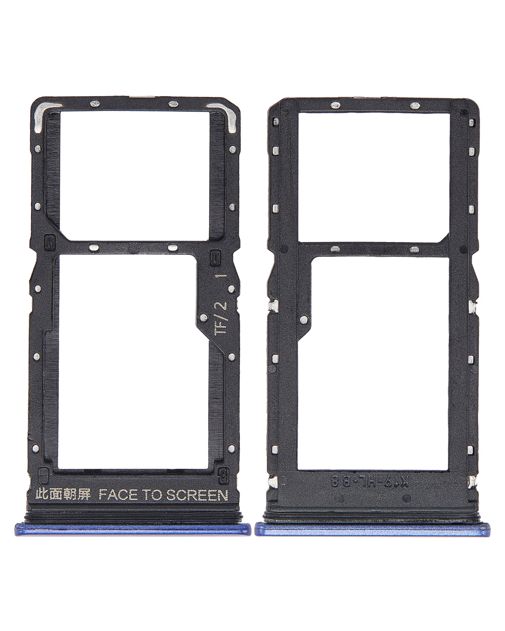 Dual SIM Card Tray for Xiaomi Redmi Note 10 5G (Nighttime Blue)