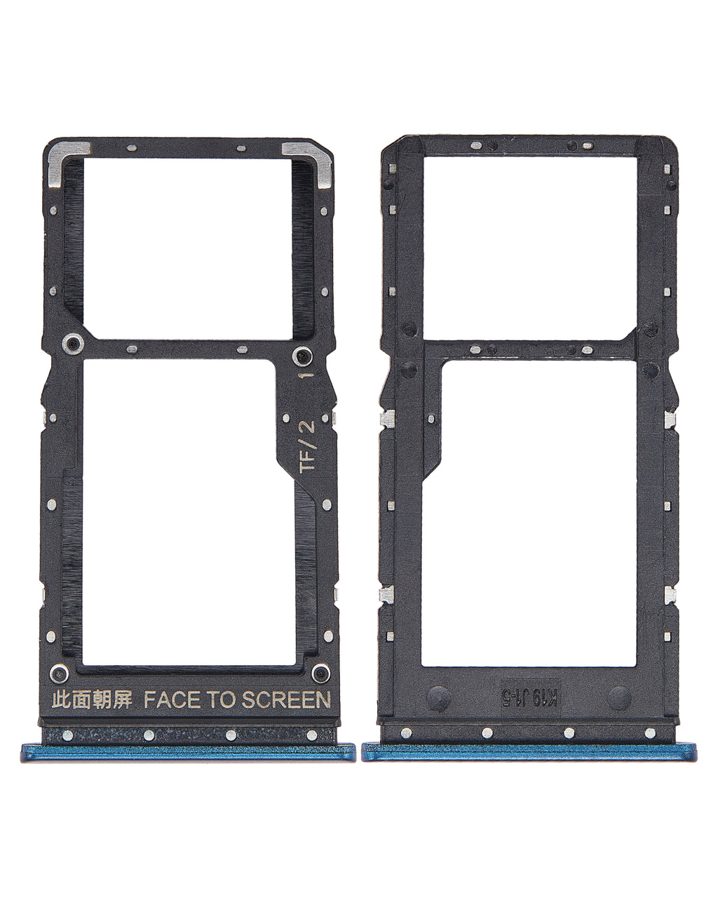 Dual SIM card tray for Xiaomi Redmi Note 10 5G (Aurora Green)