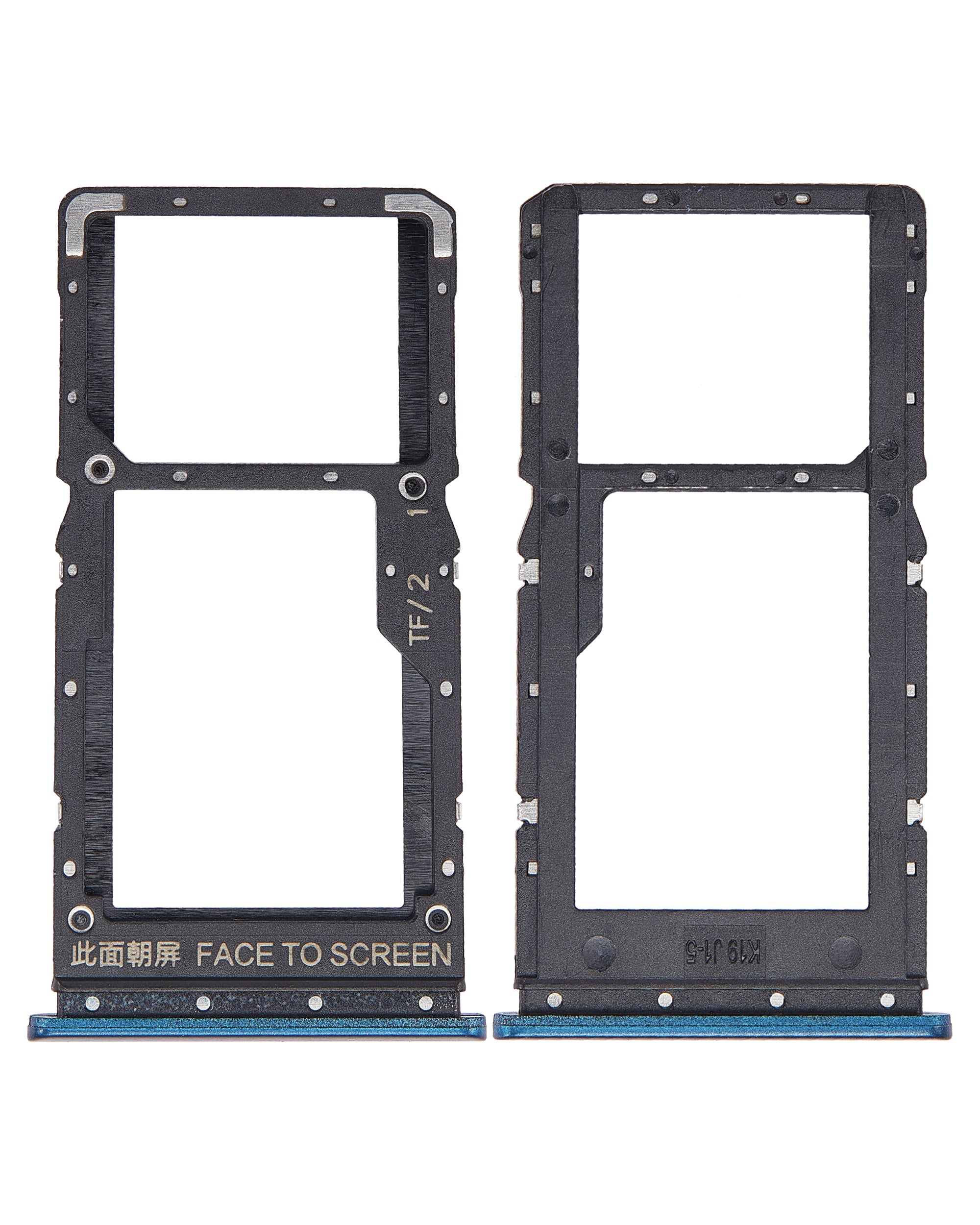 Dual SIM card tray for Xiaomi Redmi Note 10 5G (Aurora Green)