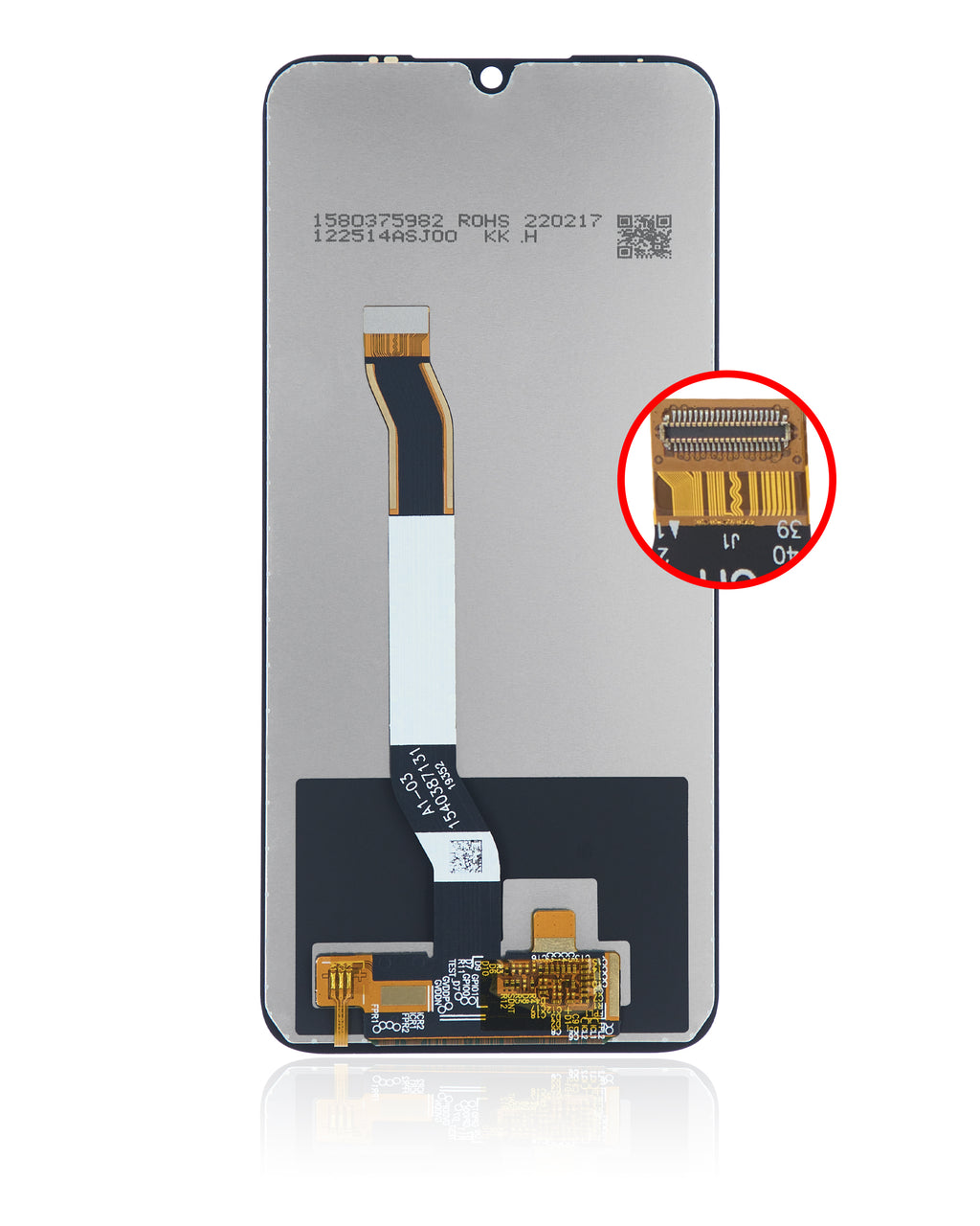 LCD Display without Frame for Xiaomi Redmi Note 8 (Refurbished) (All Colors)