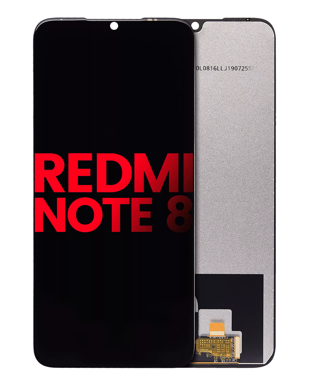 LCD-Display ohne Rahmen für Xiaomi Redmi Note 8 / 8 (2021) Aftermarket Plus