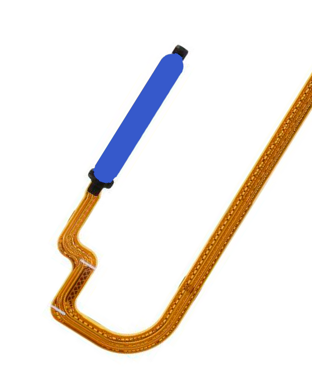 Fingerabdrucksensor Flex für Xiaomi Redmi Note 9 4G (Blau)