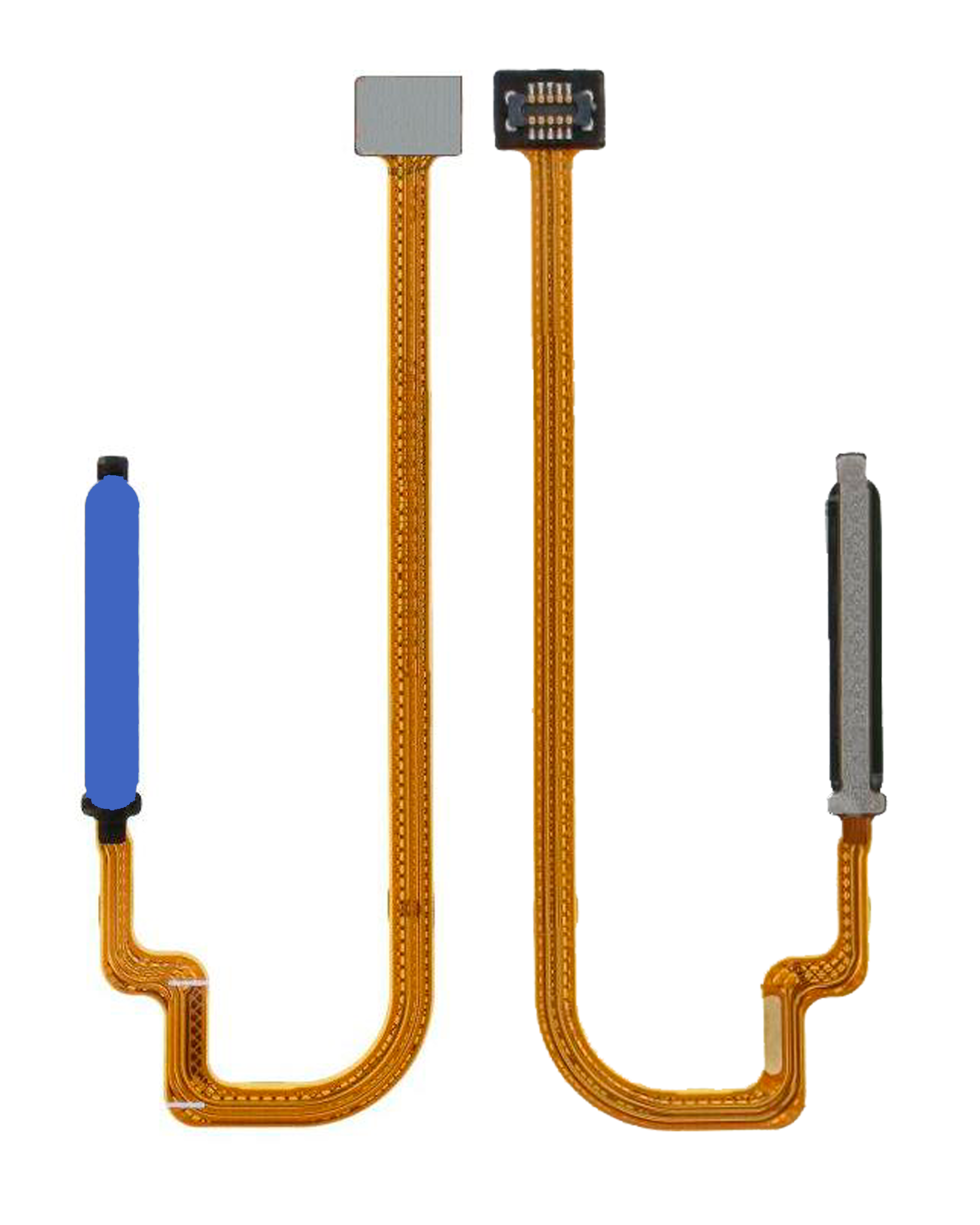 Fingerabdrucksensor Flex für Xiaomi Redmi Note 9 4G (Blau)