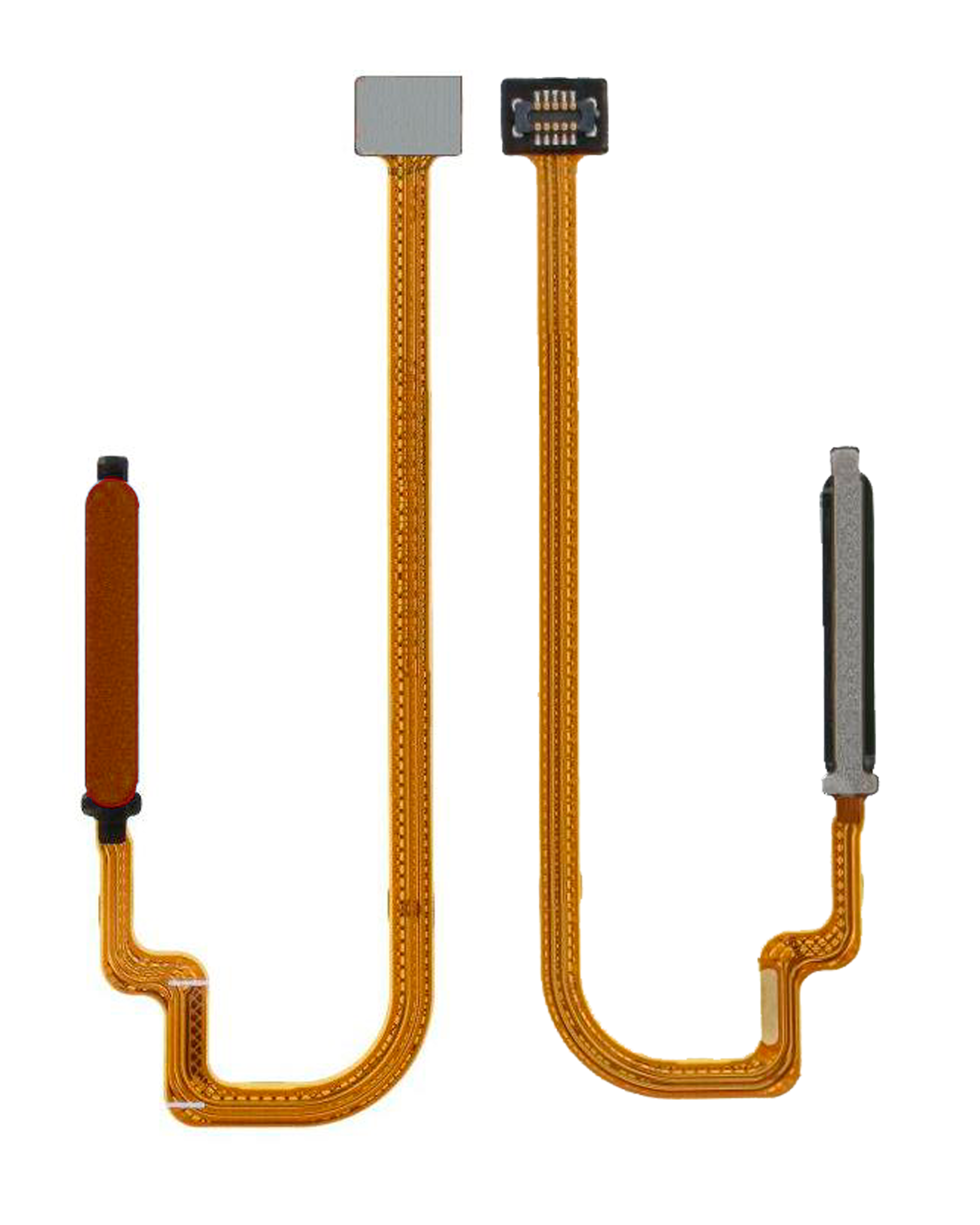 Fingerabdrucksensor Flex für Xiaomi Redmi Note 9 4G (Orange)