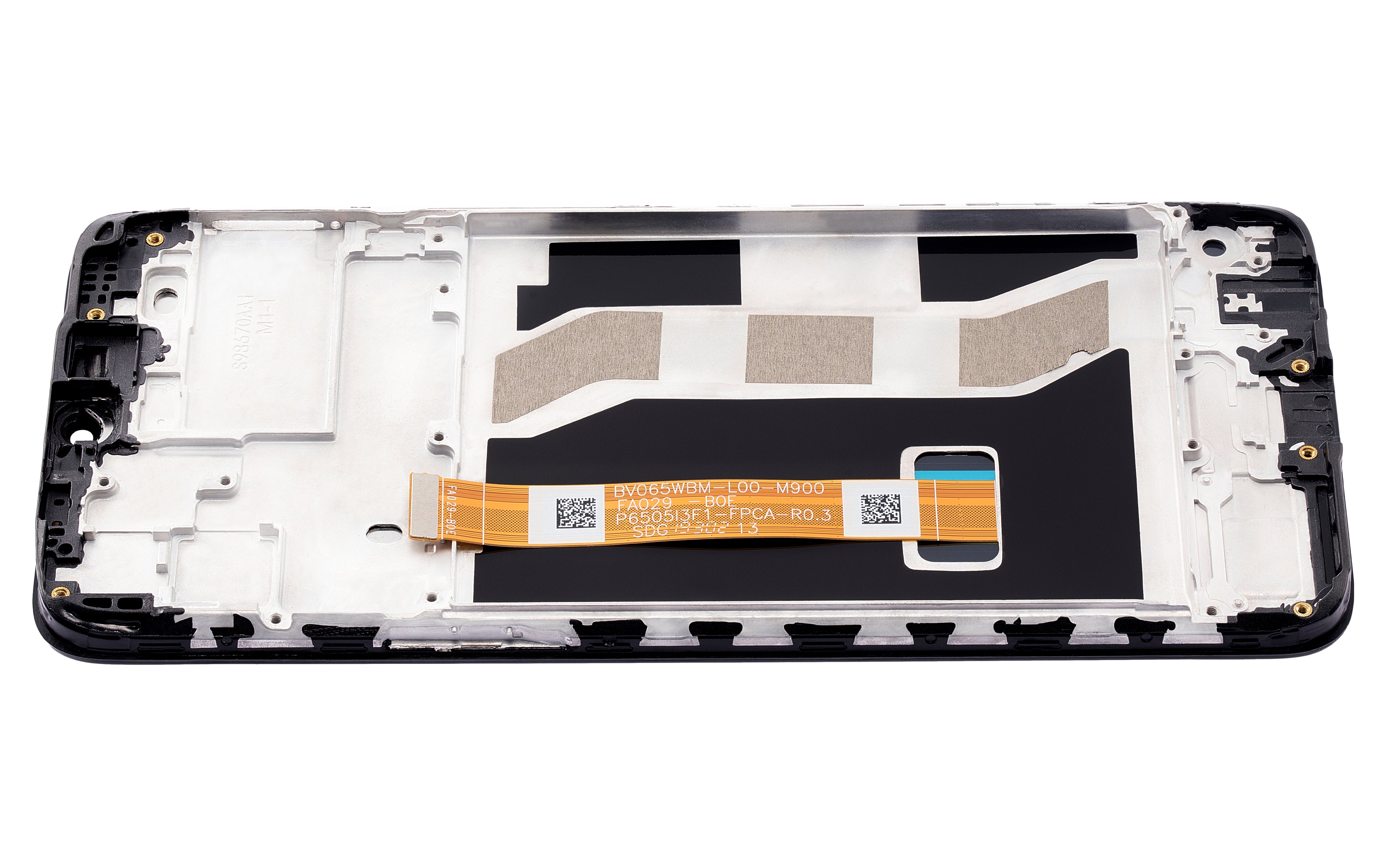 LCD-Display mit Rahmen für Realme C3 (Refurbished) (Alle Farben)