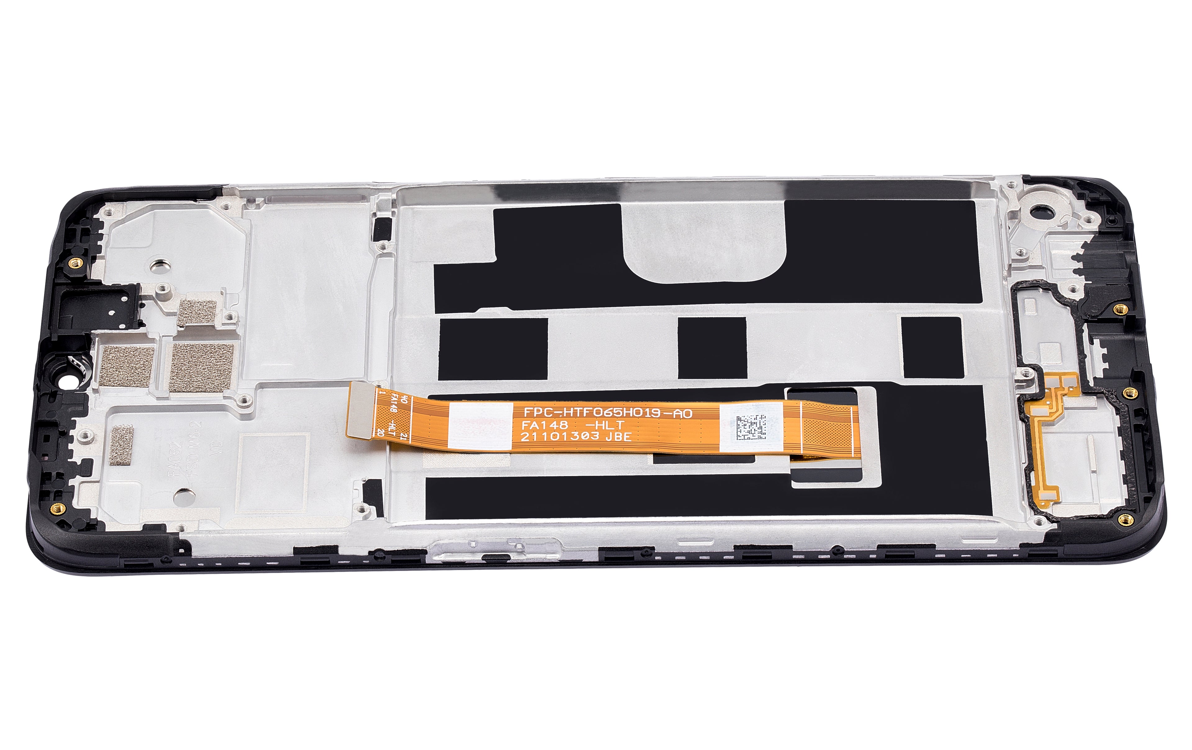 LCD-Display mit Rahmen für OPPO A9 (2020) (Refurbished) (Alle Farben)