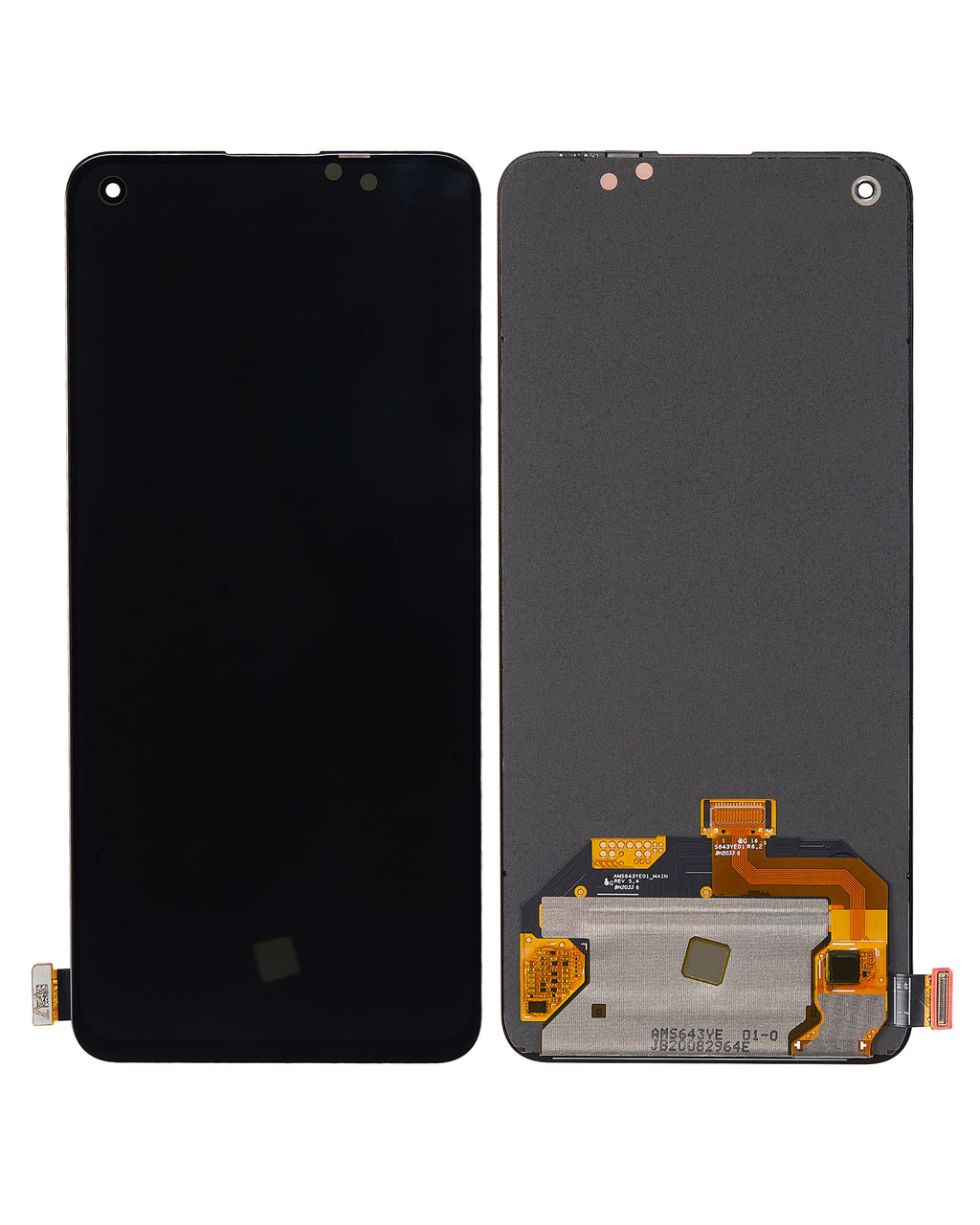 OLED-Display ohne Rahmen für OPPO Reno 5/6/Find X3 Lite (Refurb) alle Farben