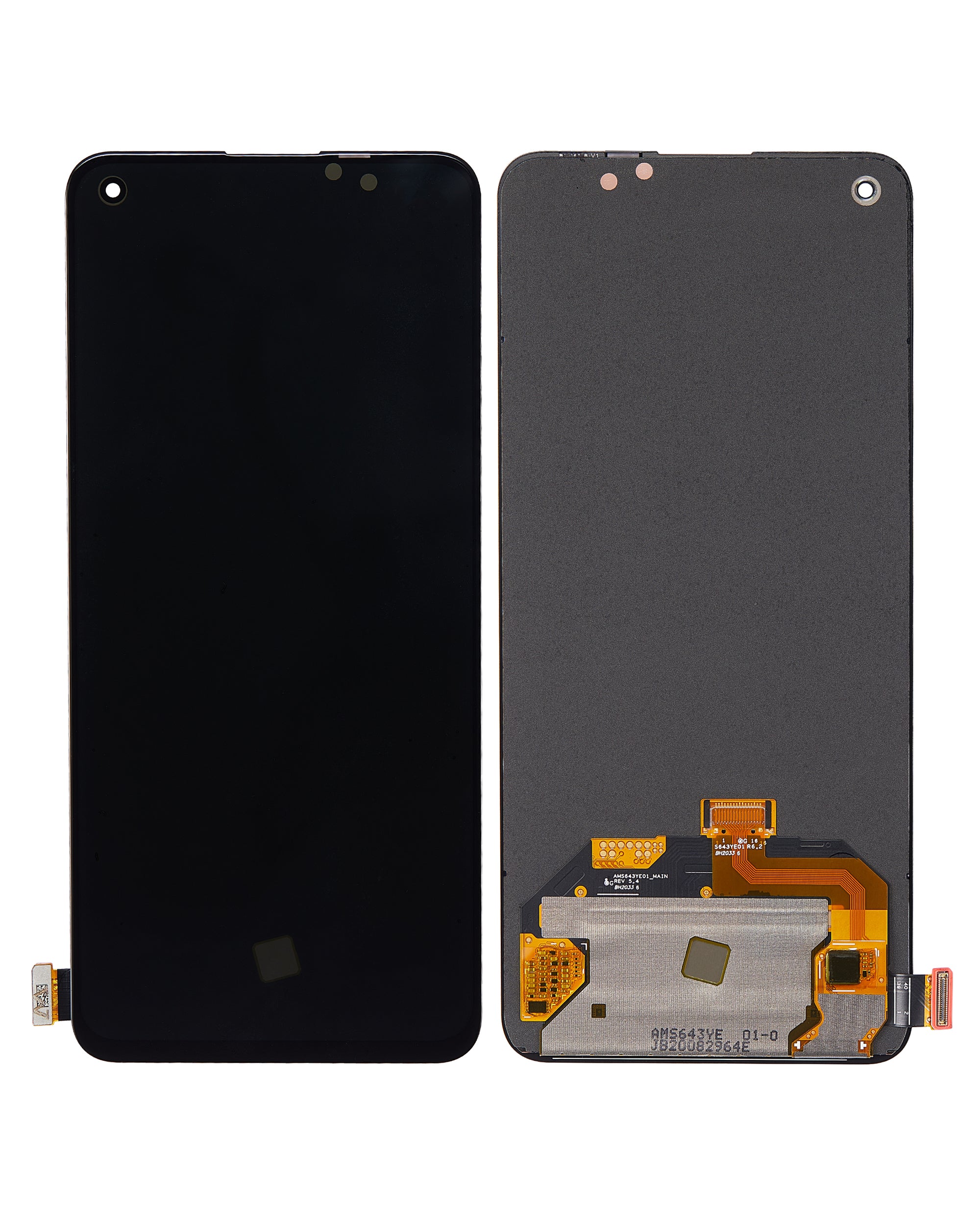 OLED-Display ohne Rahmen für OPPO Reno 5/6/Find X3 Lite (Refurb) alle Farben