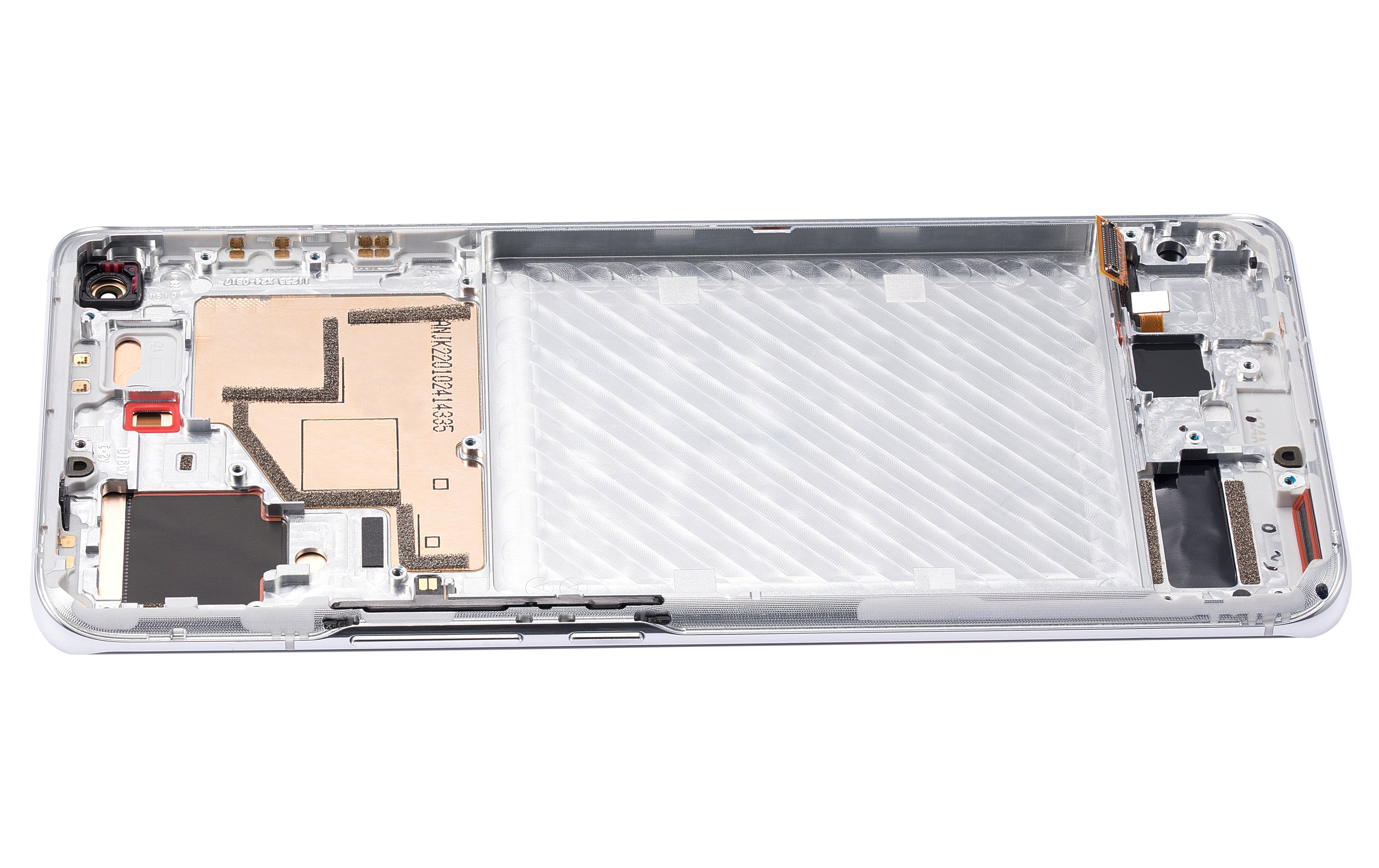OLED-Display mit Rahmen für Xiaomi Mi 11 (Refurbished) (Cloud White)