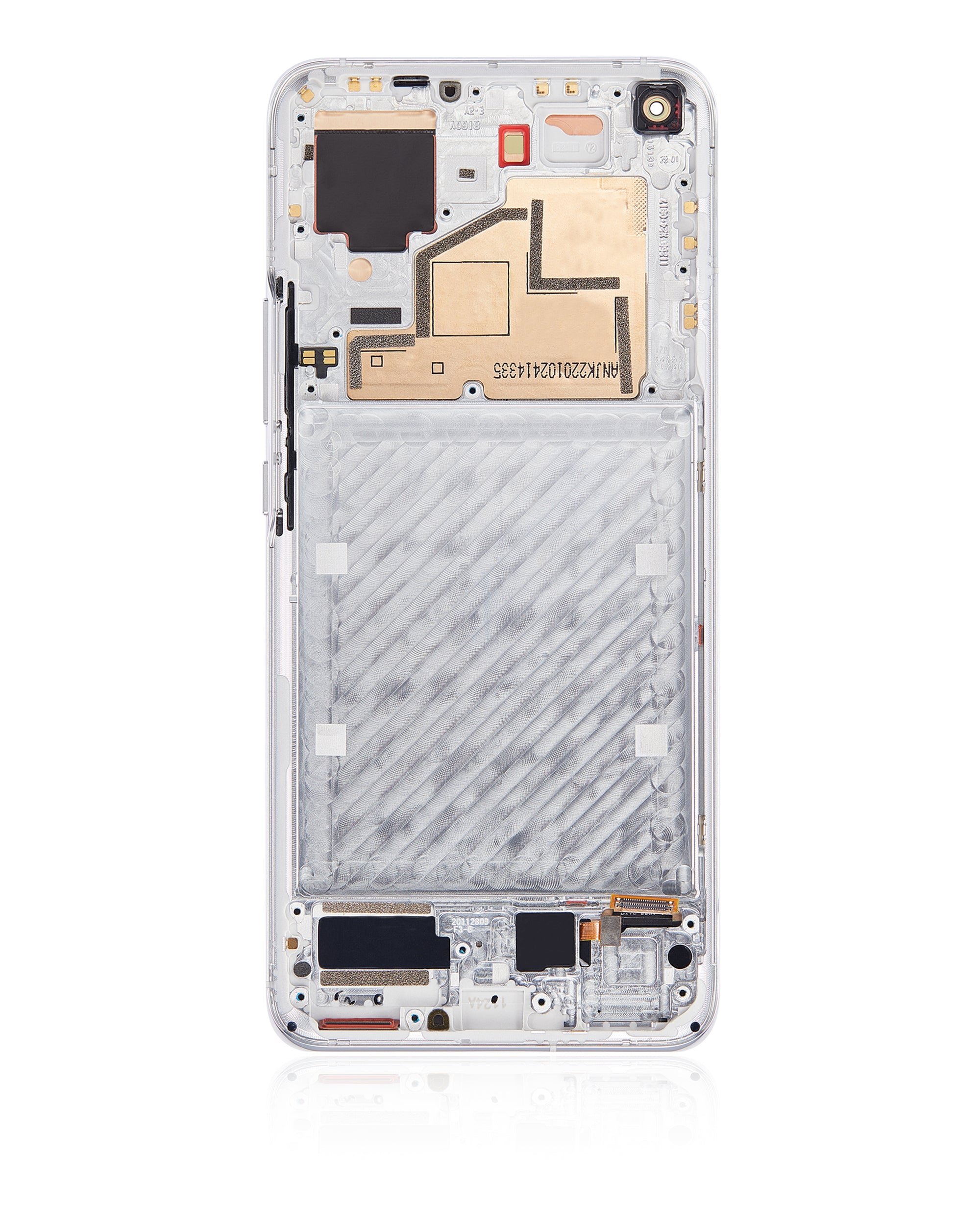 OLED-Display mit Rahmen für Xiaomi Mi 11 (Refurbished) (Cloud White)
