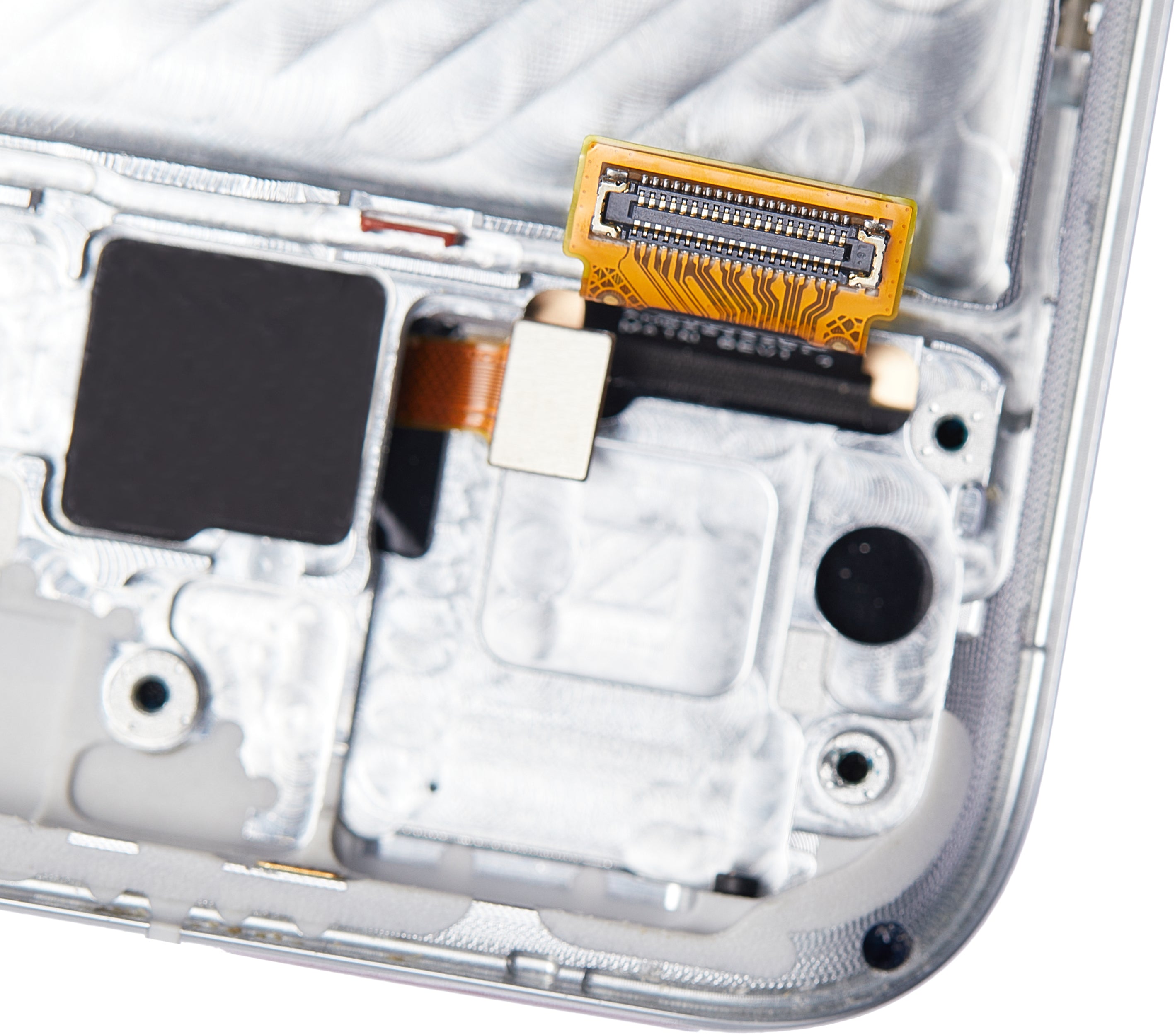 OLED-Display mit Rahmen für Xiaomi Mi 11 (Refurbished) (Cloud White)