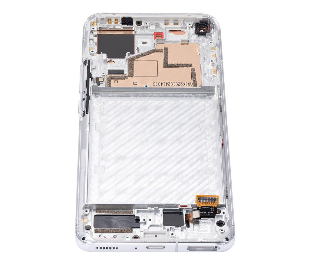 OLED-Display mit Rahmen für Xiaomi Mi 11 (Refurbished) (Cloud White)