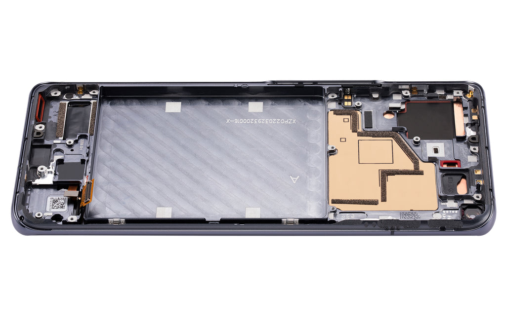 OLED Display with Frame for Xiaomi Mi 11 (Refurbished) (Black)