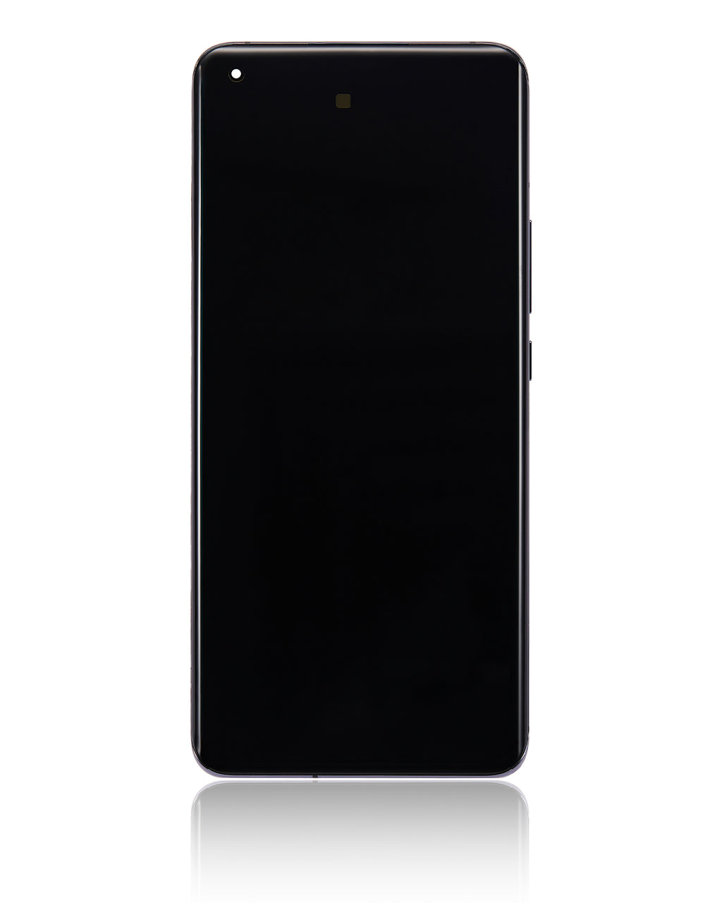 OLED Display with Frame for Xiaomi Mi 11 (Refurbished) (Black)