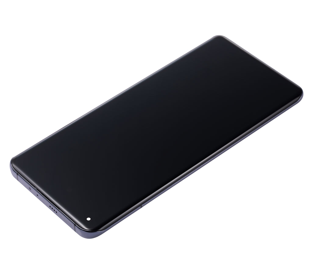 OLED Display with Frame for Xiaomi Mi 11 (Refurbished) (Black)