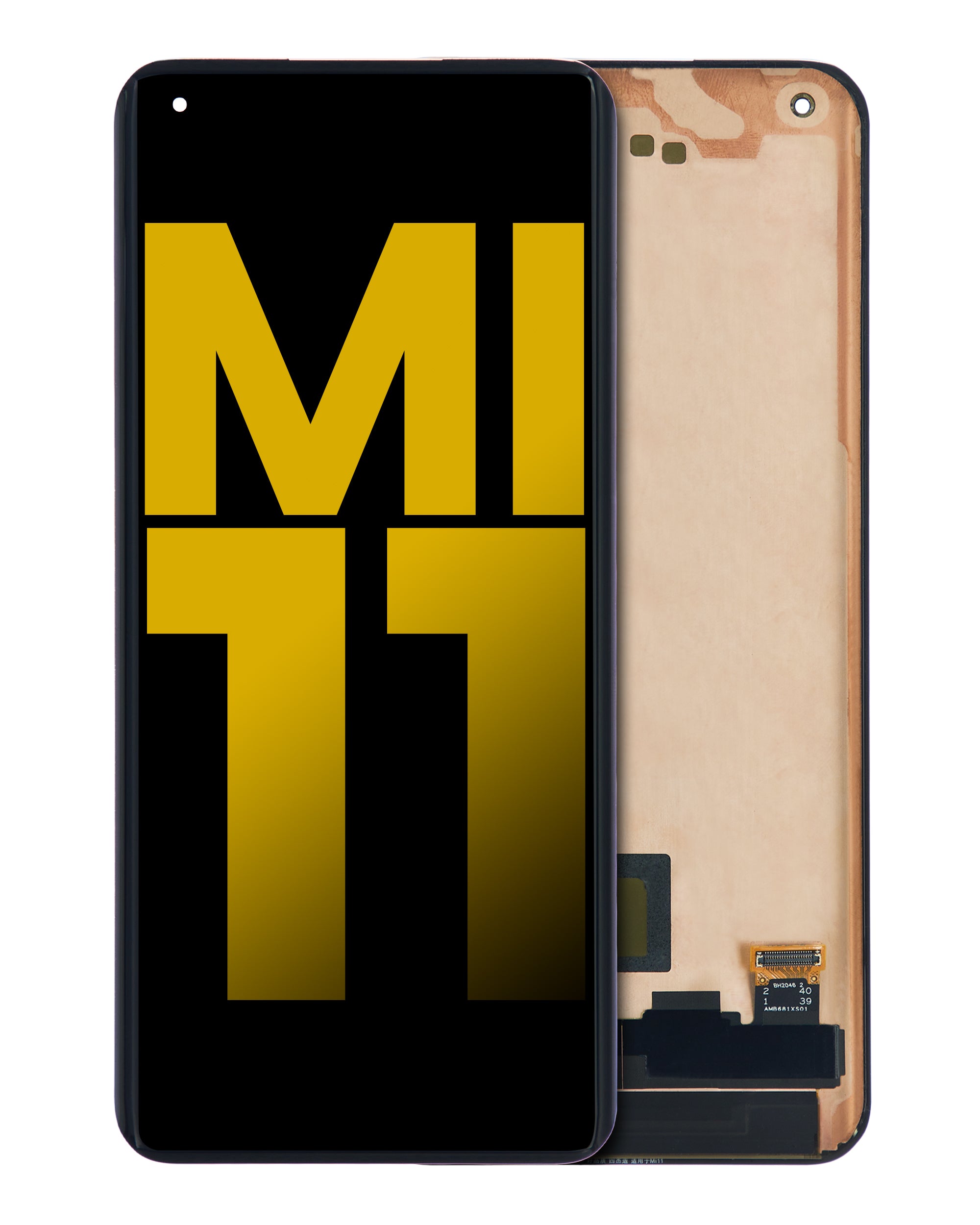 Frameless OLED Display for Xiaomi Mi 11 (Refurbished) (All Colors)