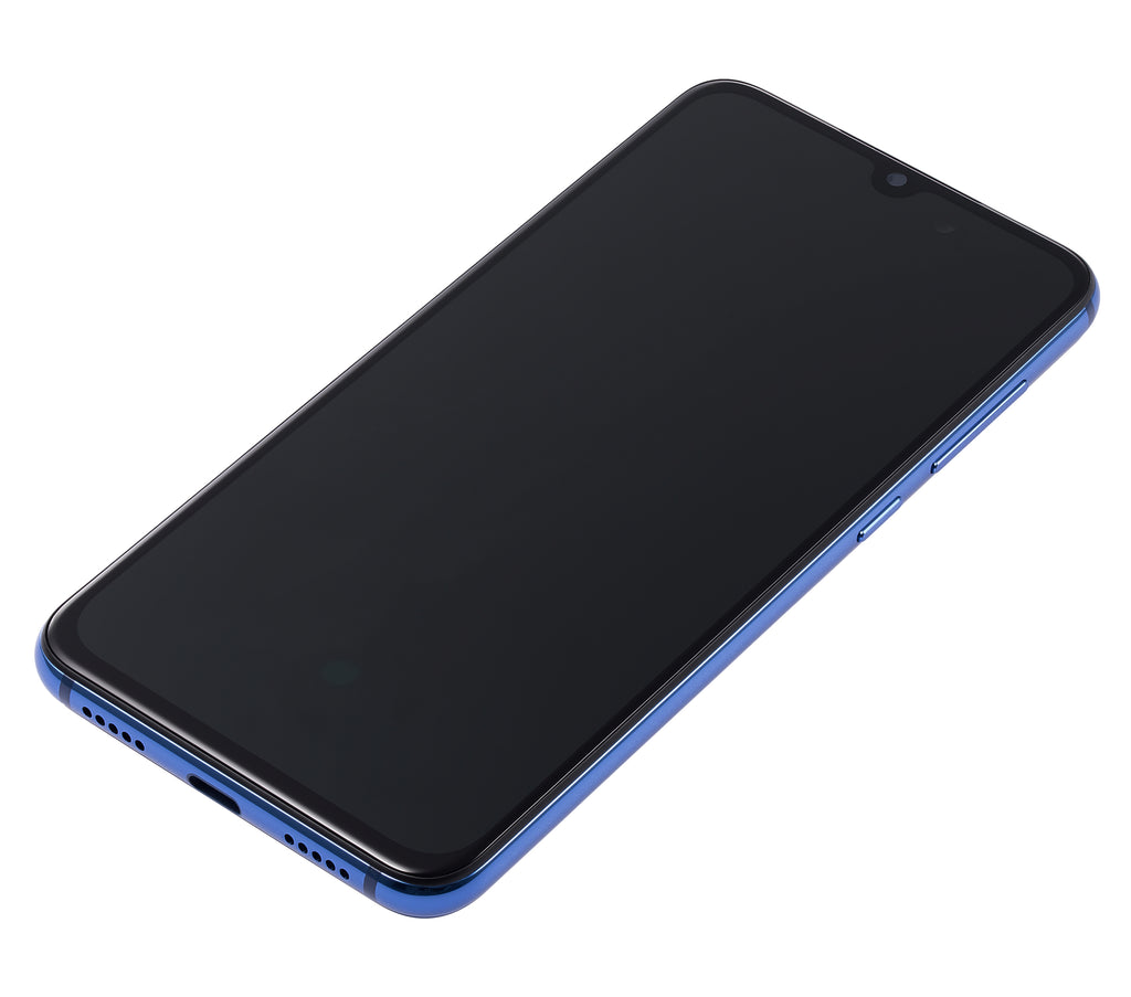 OLED-Display mit Rahmen für Xiaomi Mi 9 SE (Refurbished) (Blau)