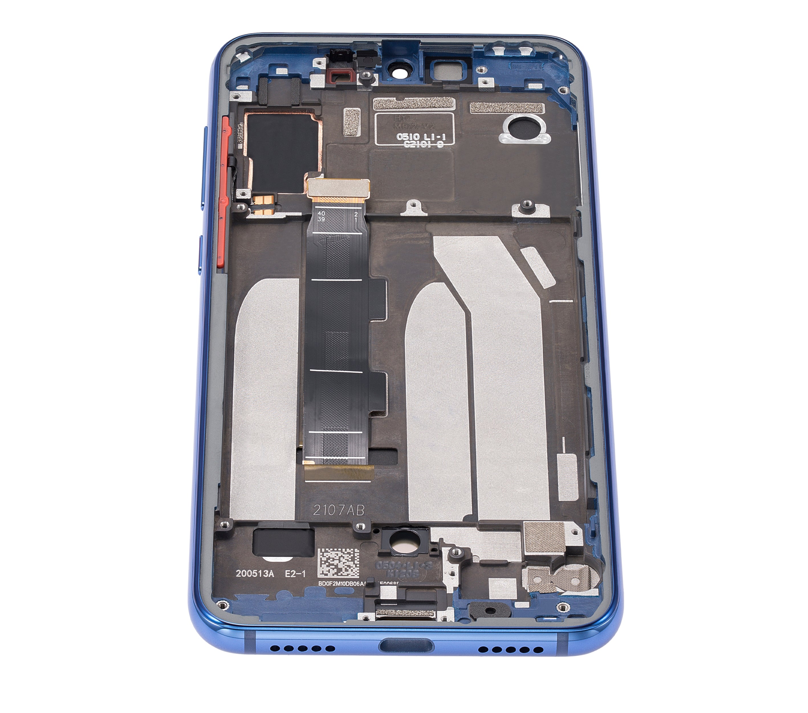 OLED-Display mit Rahmen für Xiaomi Mi 9 SE (Refurbished) (Blau)