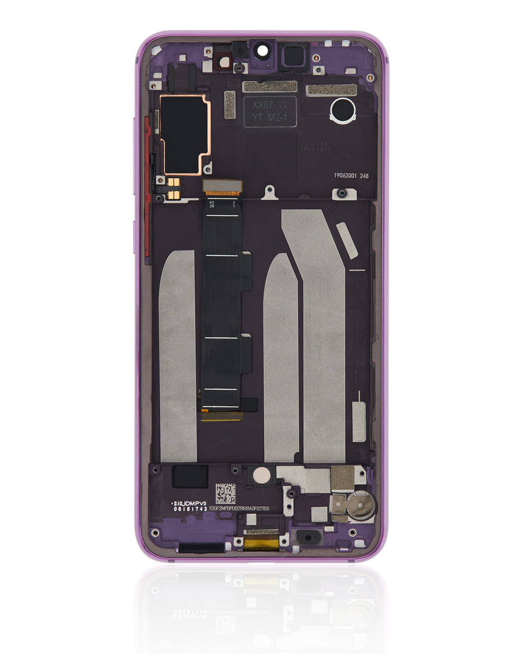 OLED Display with Frame for Xiaomi Mi 9 SE (Refurbished) (Violet)