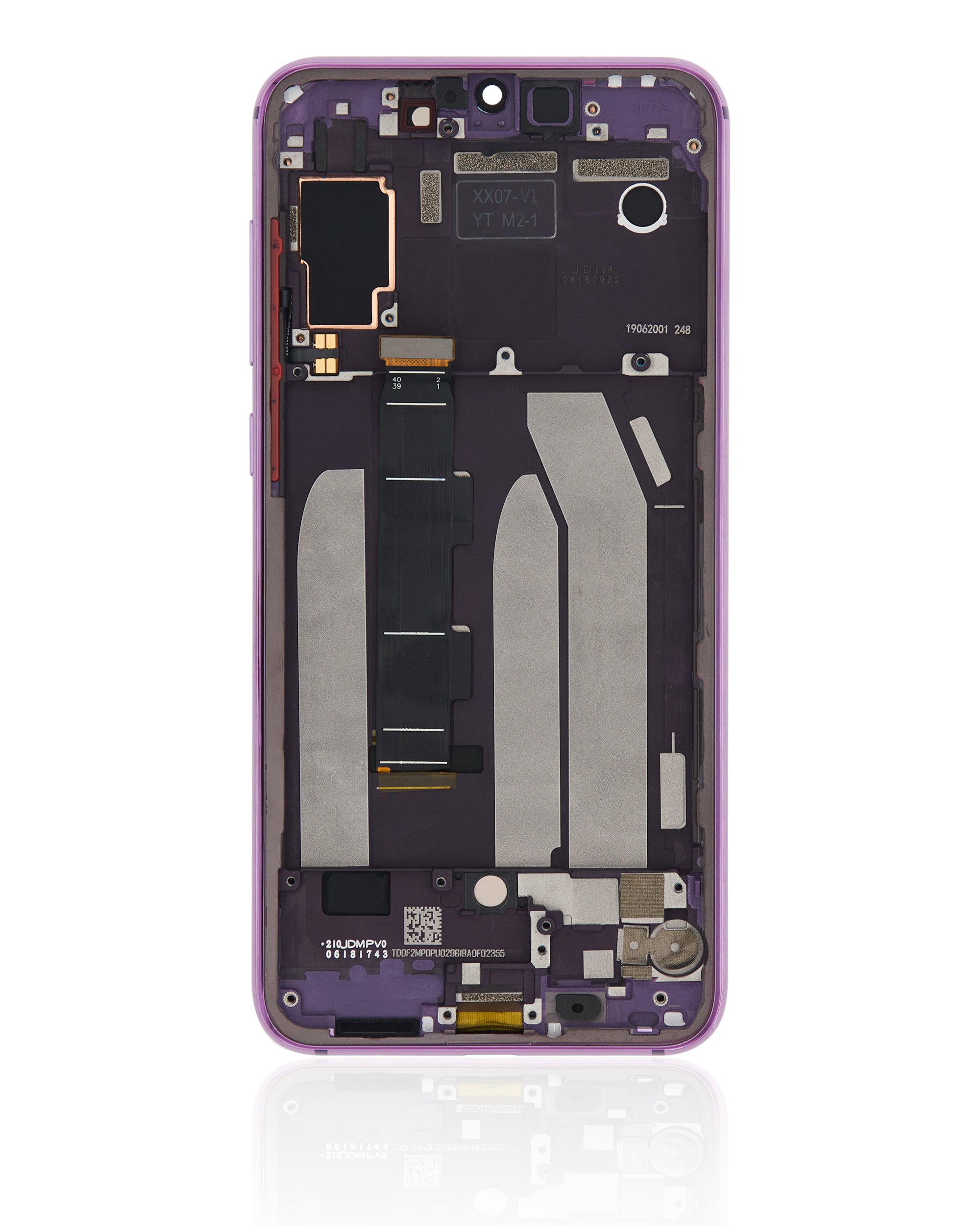 OLED Display with Frame for Xiaomi Mi 9 SE (Refurbished) (Violet)