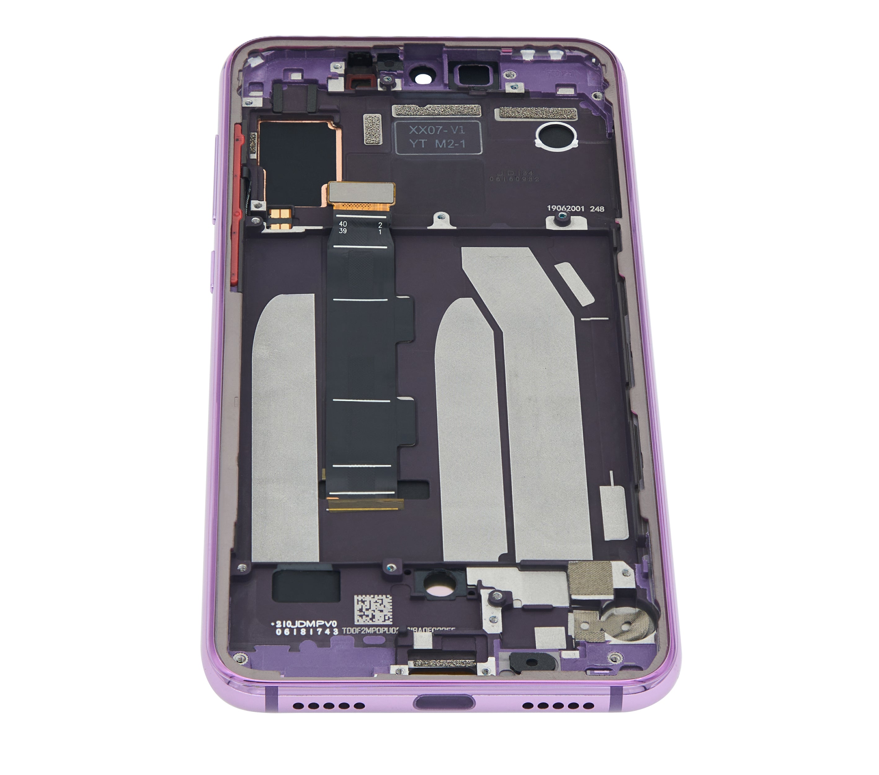 OLED Display with Frame for Xiaomi Mi 9 SE (Refurbished) (Violet)
