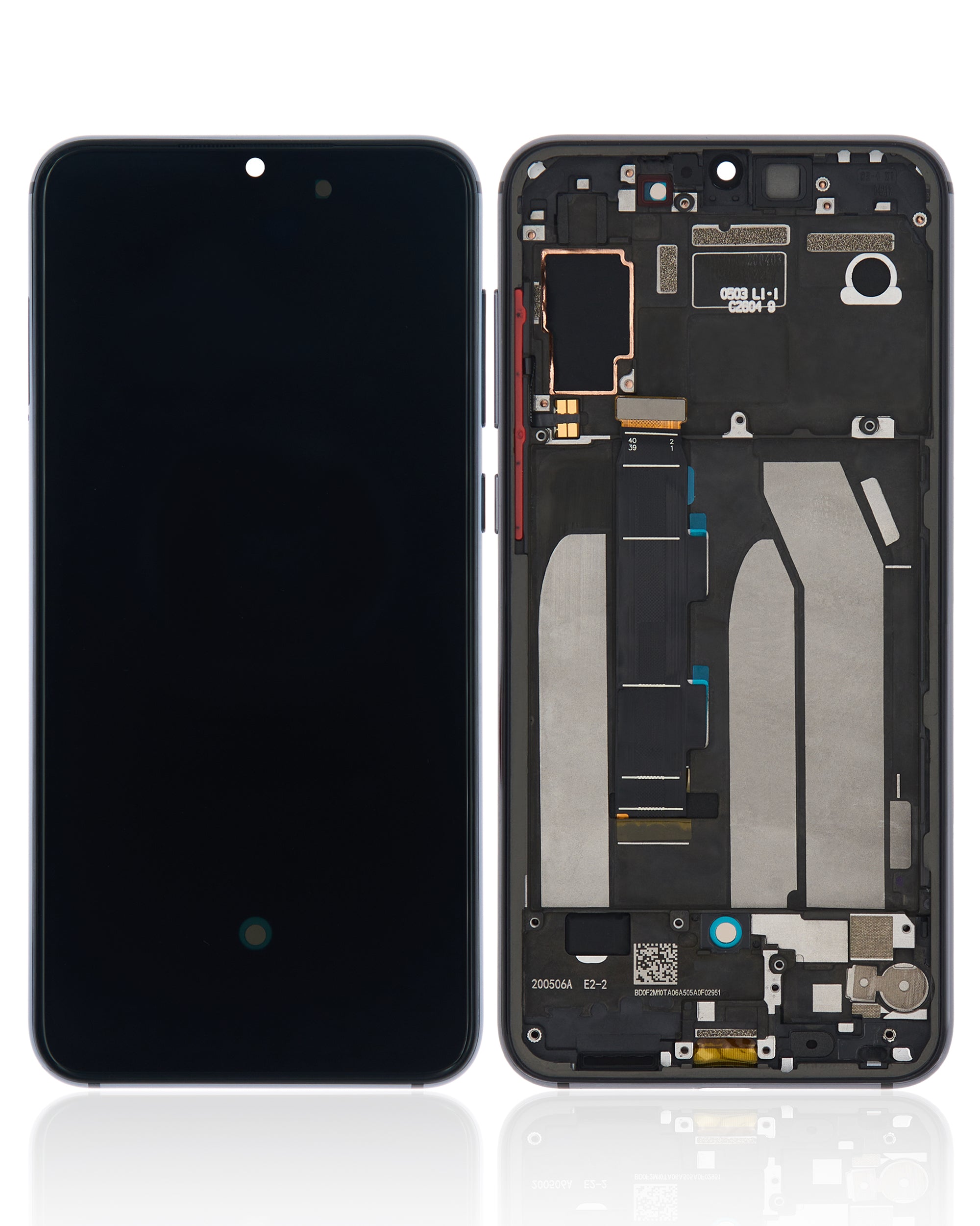 OLED Display with Frame for Xiaomi Mi 9 SE (Refurbished) (Gray)