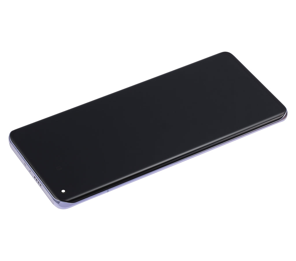 OLED Display with Frame for Xiaomi Mi 11 Pro (Refurbished) (Purple)