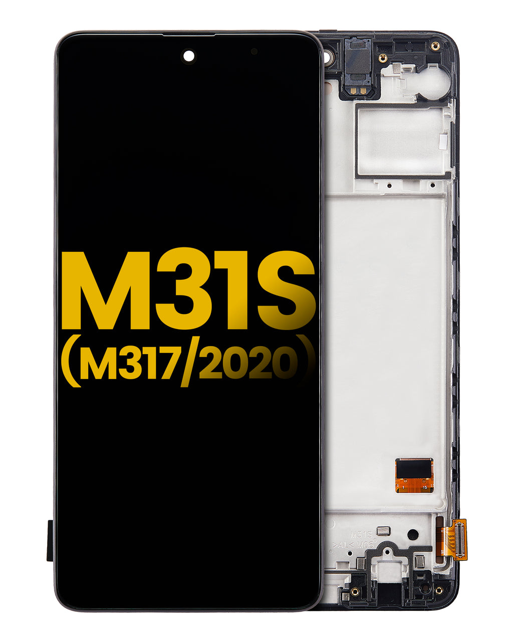 OLED-Display mit Rahmen Samsung Galaxy M31S Refurbished