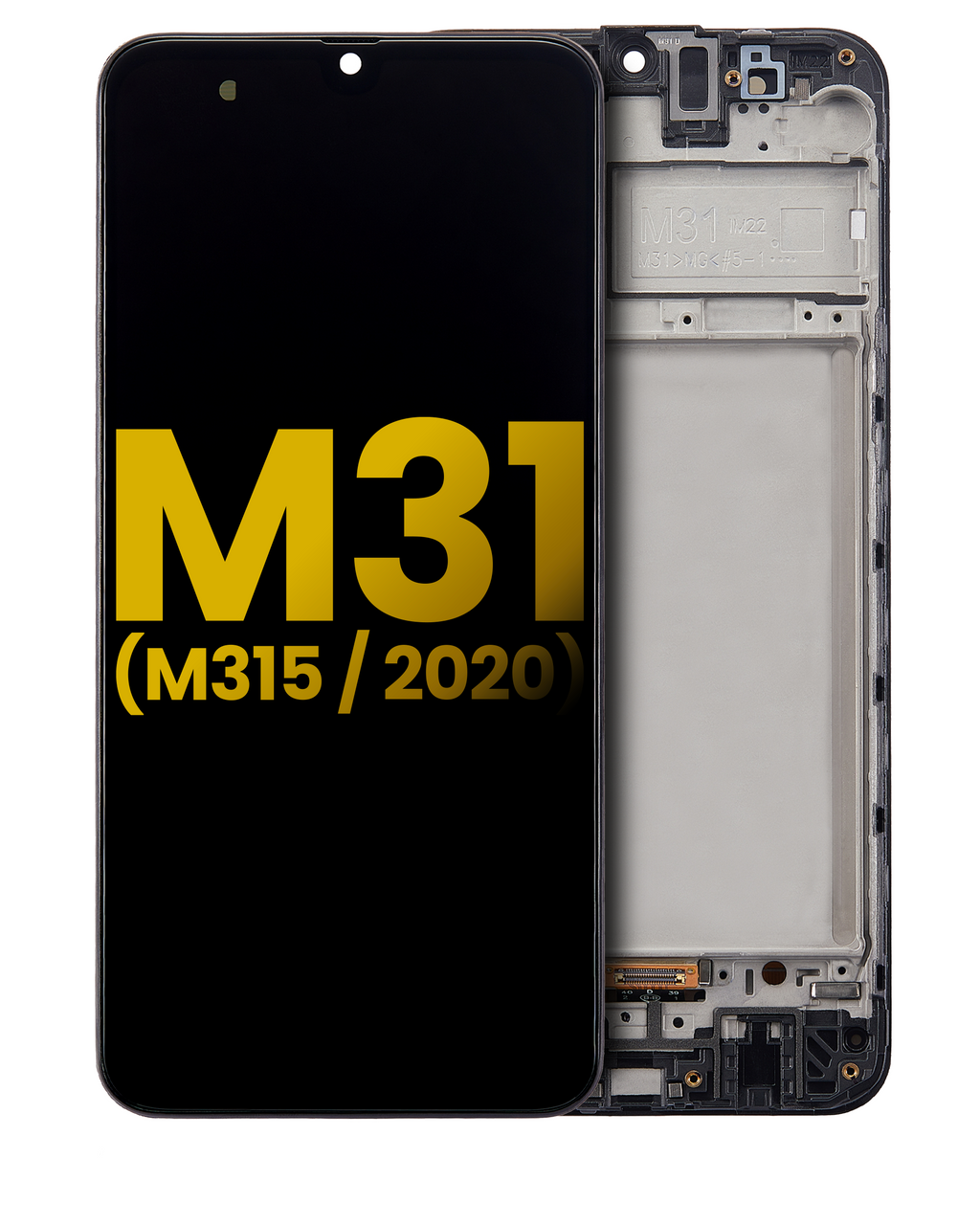 OLED-Display mit Rahmen Samsung Galaxy M31 Refurbished