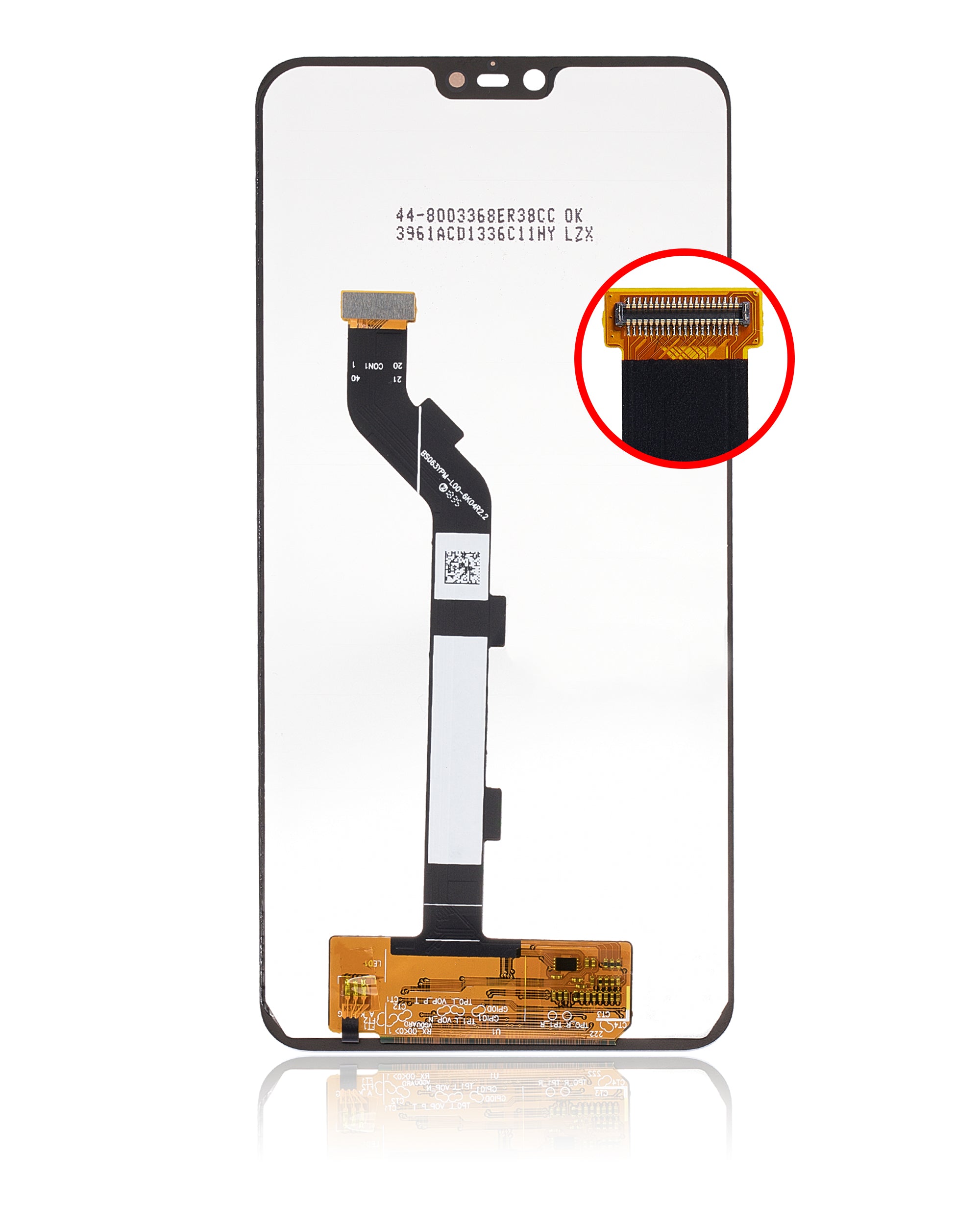 LCD-Display ohne Rahmen für Xiaomi Mi 8 Lite (Refurbished, alle Farben)
