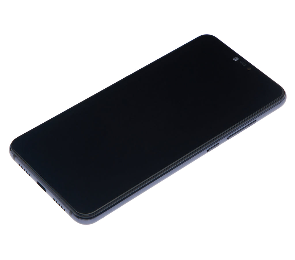LCD Display with Frame for Xiaomi Mi 8 Lite (Refurbished) (Midnight Black)