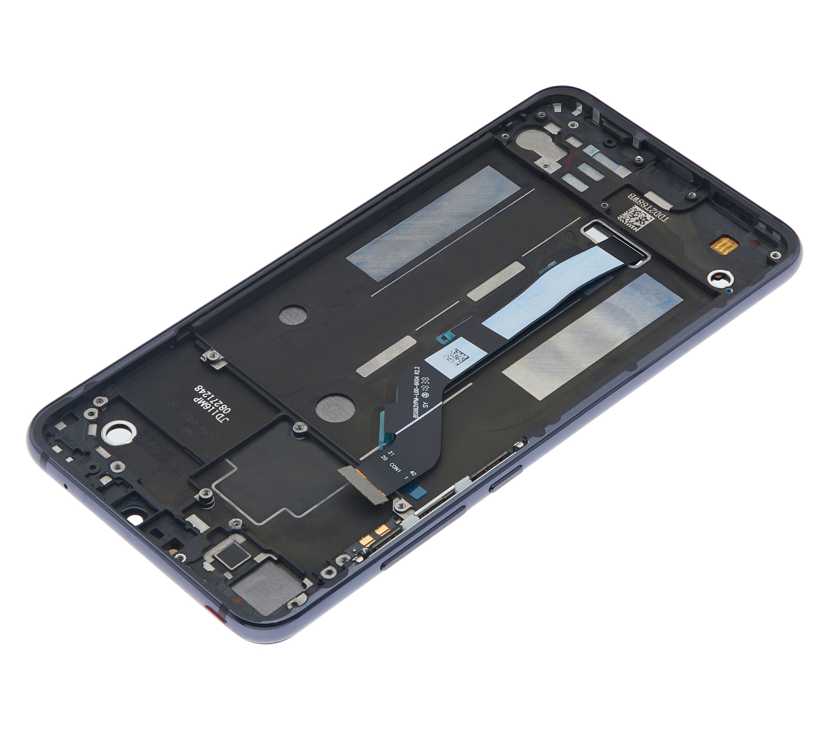 LCD Display with Frame for Xiaomi Mi 8 Lite (Refurbished) (Midnight Black)