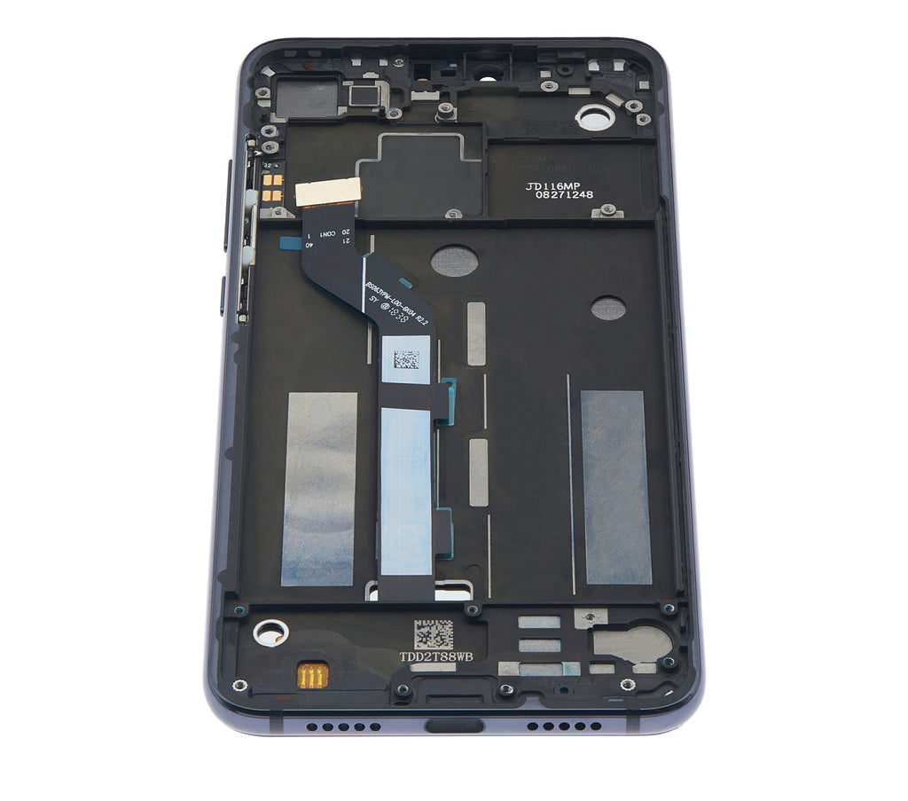 LCD Display with Frame for Xiaomi Mi 8 Lite (Refurbished) (Midnight Black)