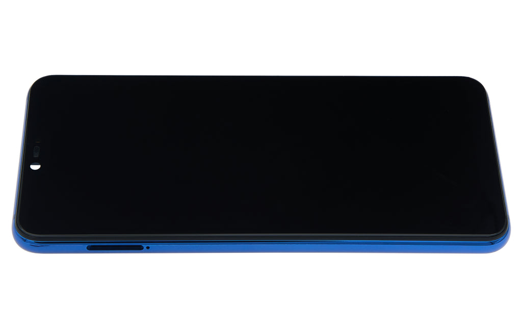 LCD Display with Frame for Xiaomi Mi 8 Lite (Refurbished) (Aurora Blue)