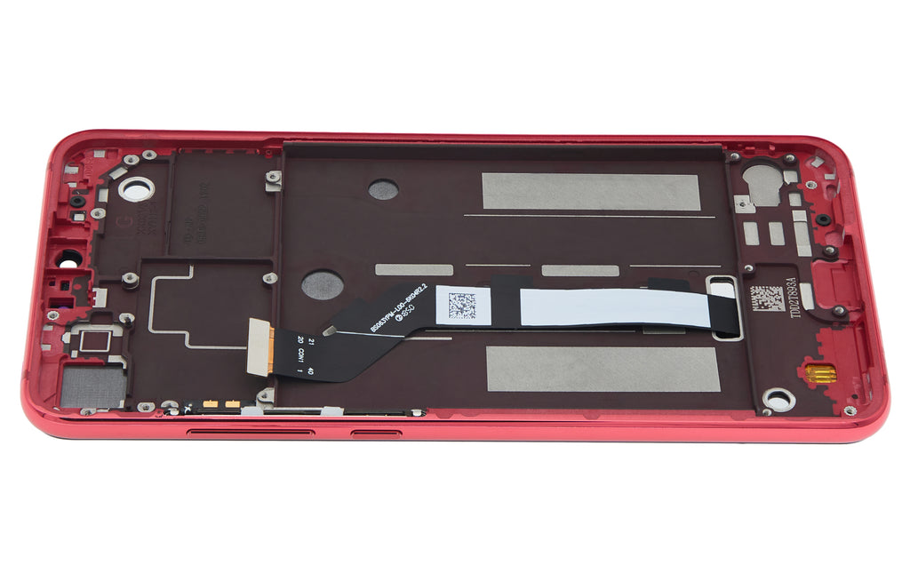 LCD Complete Assembly with Frame for Xiaomi Mi 8 Lite (Refurbished) (Twilight Gold)