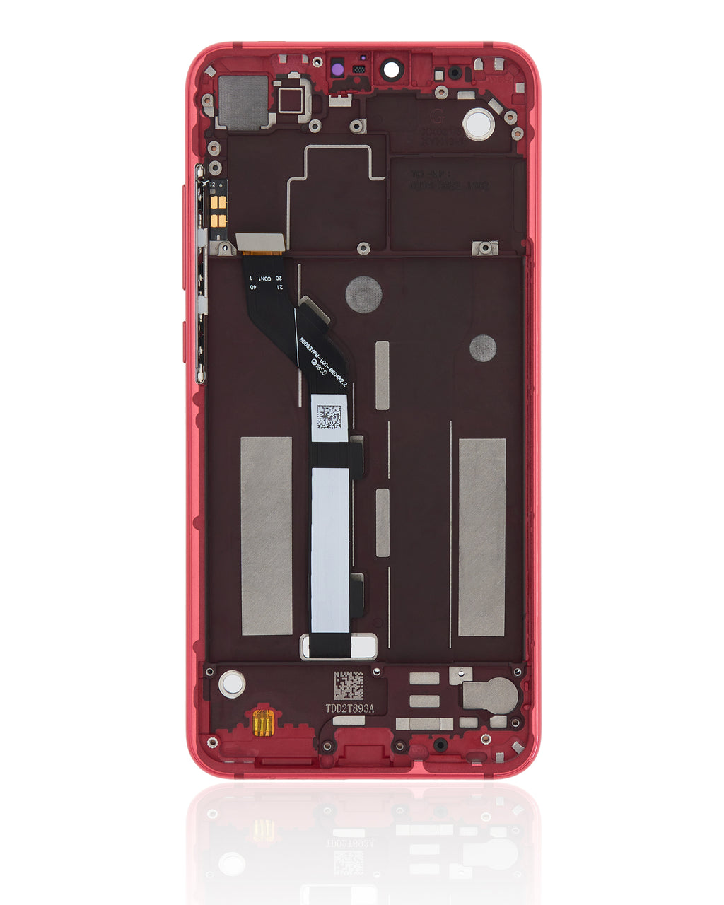 LCD Complete Assembly with Frame for Xiaomi Mi 8 Lite (Refurbished) (Twilight Gold)