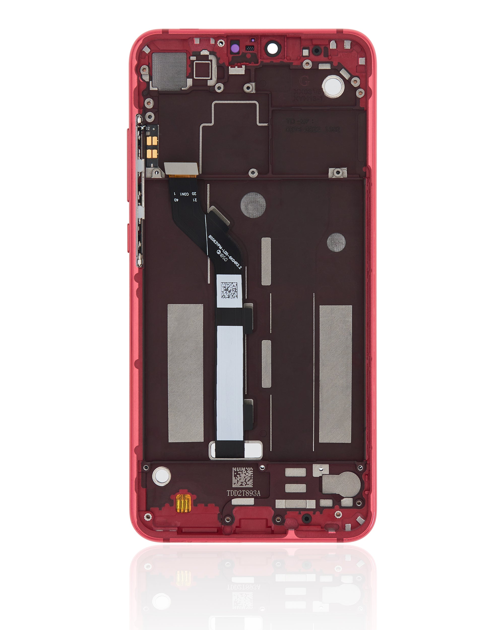 LCD Complete Assembly with Frame for Xiaomi Mi 8 Lite (Refurbished) (Twilight Gold)