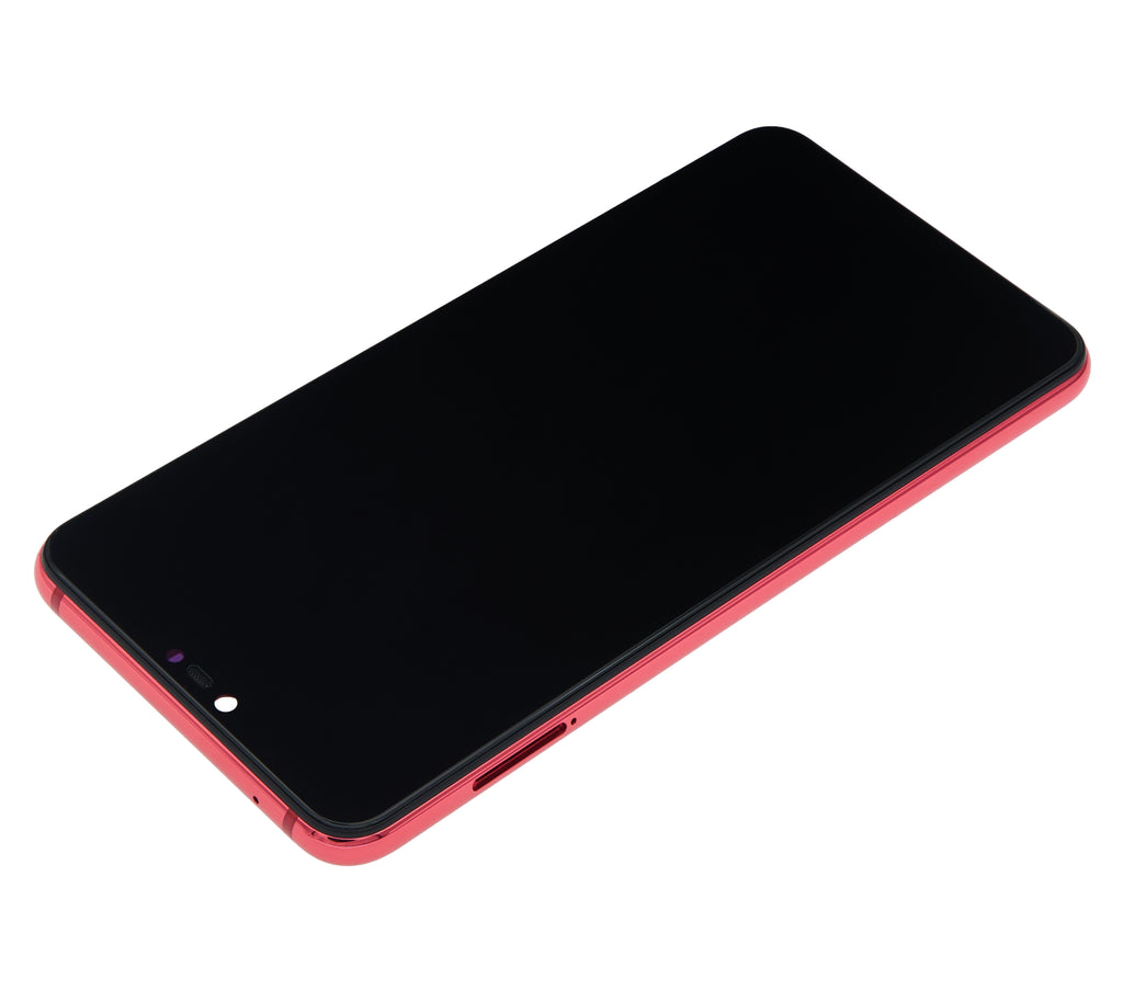 LCD Complete Assembly with Frame for Xiaomi Mi 8 Lite (Refurbished) (Twilight Gold)