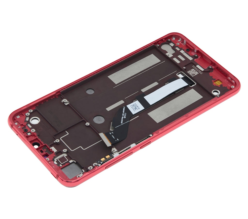 LCD Complete Assembly with Frame for Xiaomi Mi 8 Lite (Refurbished) (Twilight Gold)