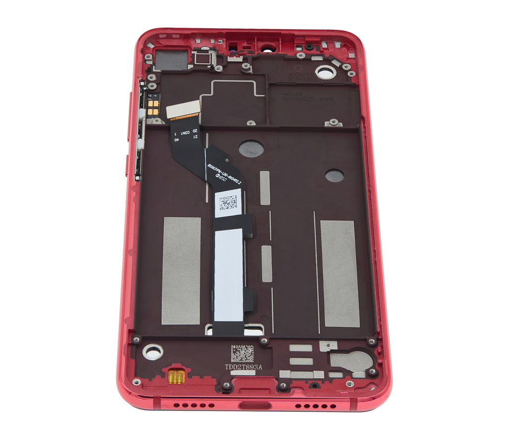 LCD Complete Assembly with Frame for Xiaomi Mi 8 Lite (Refurbished) (Twilight Gold)