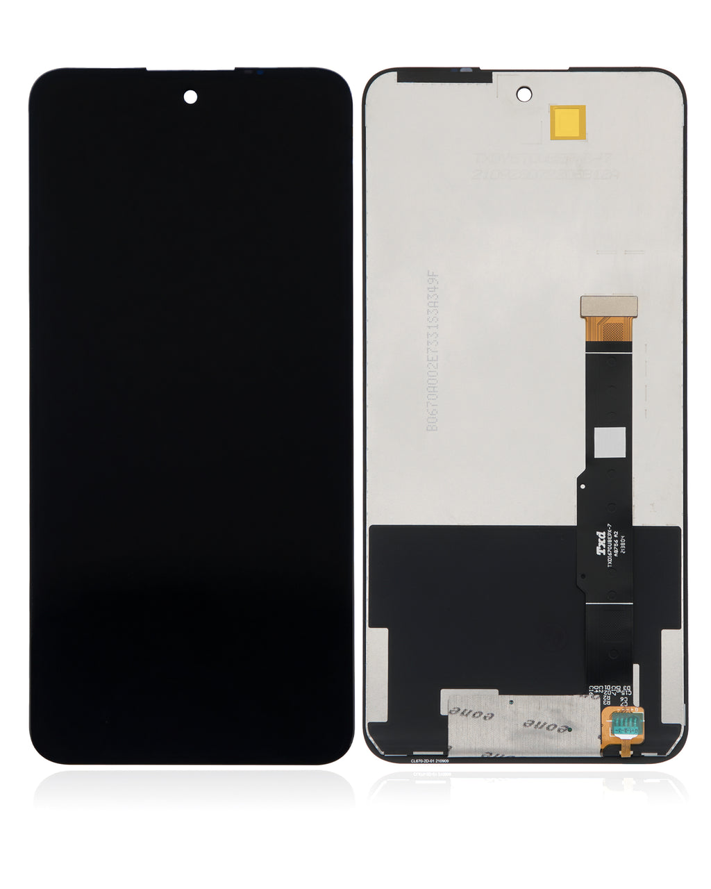LCD-Display ohne Rahmen für TCL 30 V 5G (Refurbished)
