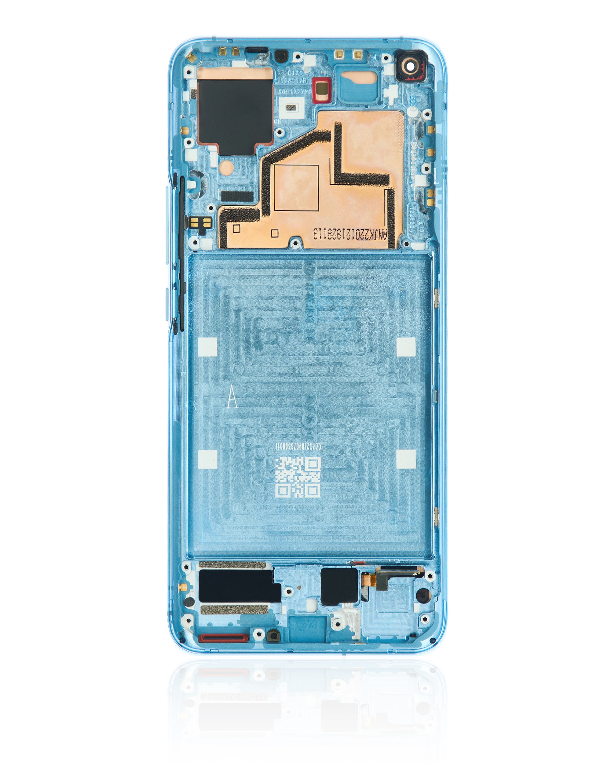 OLED-Display mit Rahmen für Xiaomi Mi 11 (Refurbished) (Horizon Blue)