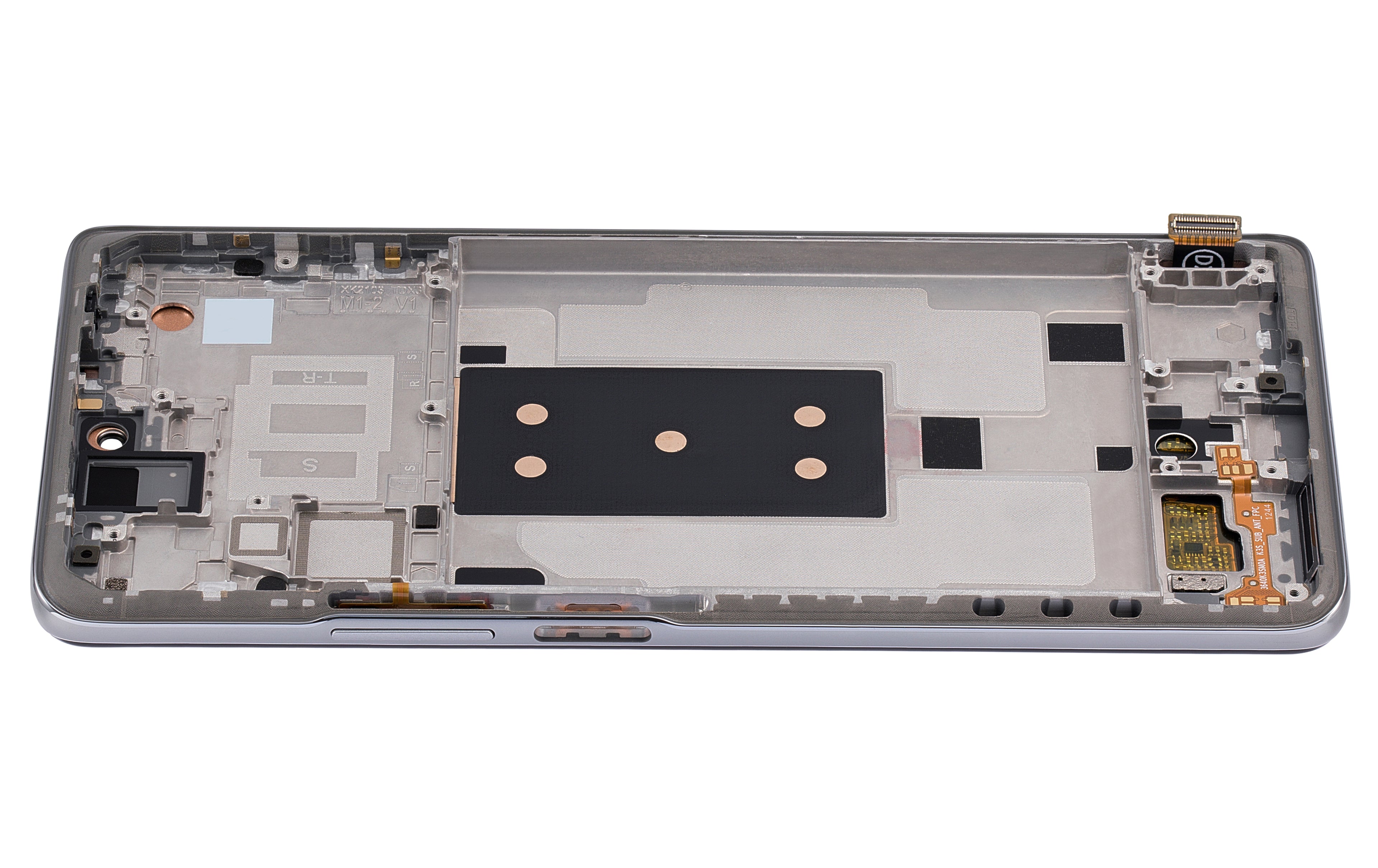 LCD-Display mit Rahmen für Xiaomi 11T Pro (Aftermarket: Incell) (Moonlight White