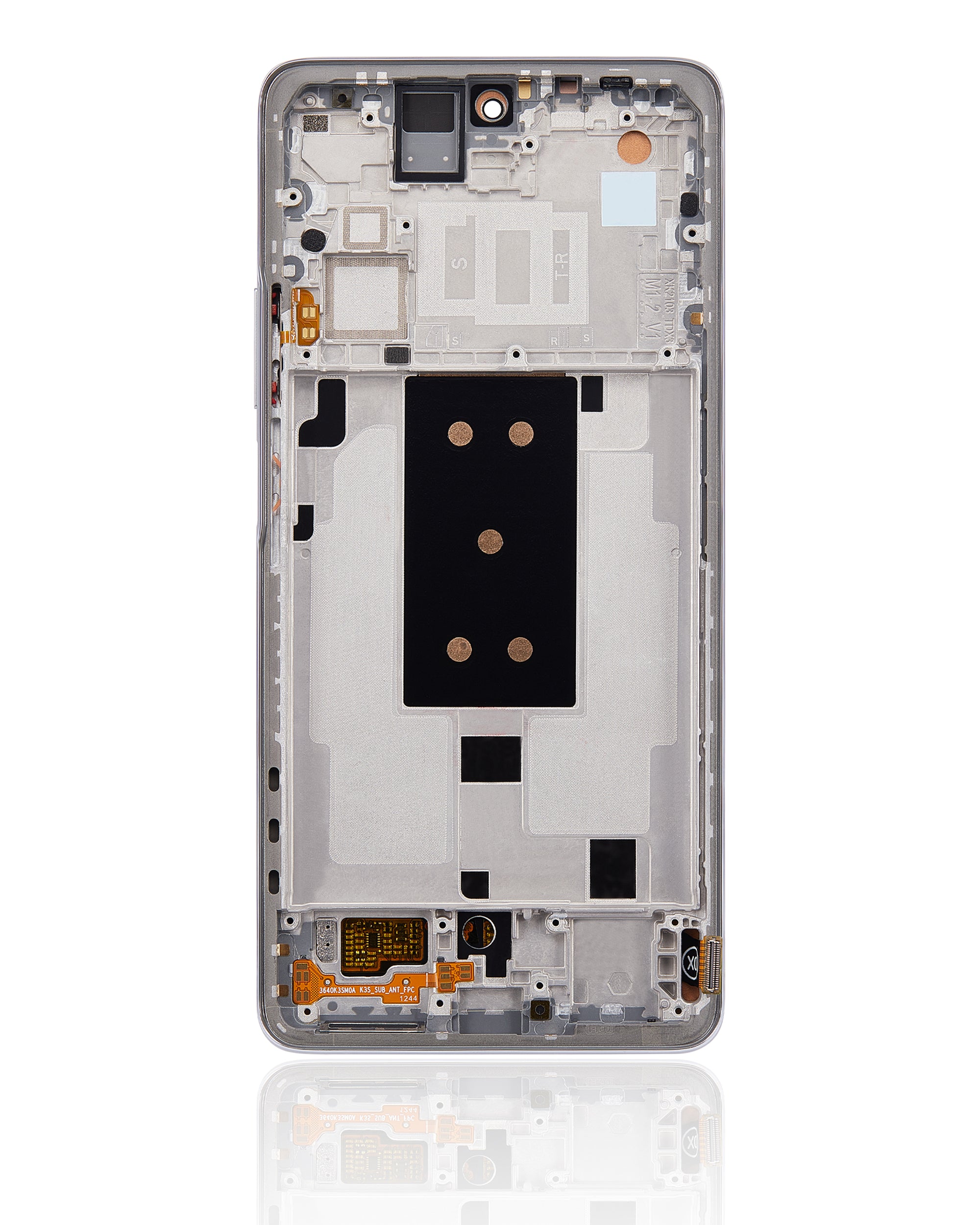 LCD-Display mit Rahmen für Xiaomi 11T Pro (Aftermarket: Incell) (Moonlight White
