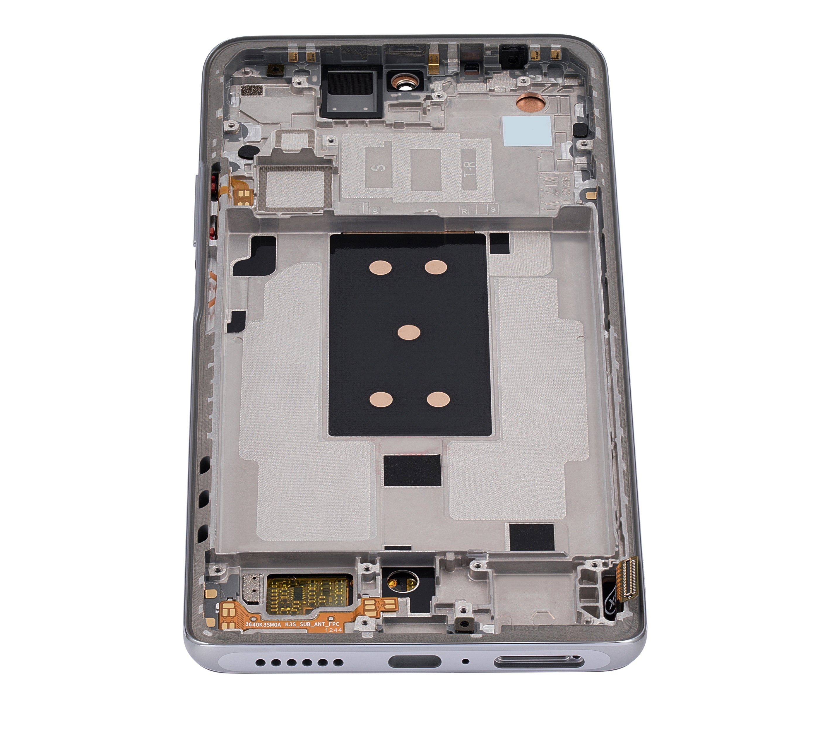 LCD-Display mit Rahmen für Xiaomi 11T Pro (Aftermarket: Incell) (Moonlight White