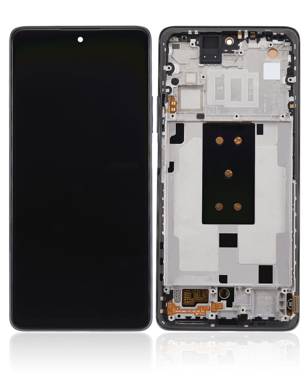 LCD Module with Frame for Xiaomi 11T Pro (Aftermarket: Incell) (Meteorite Gray)
