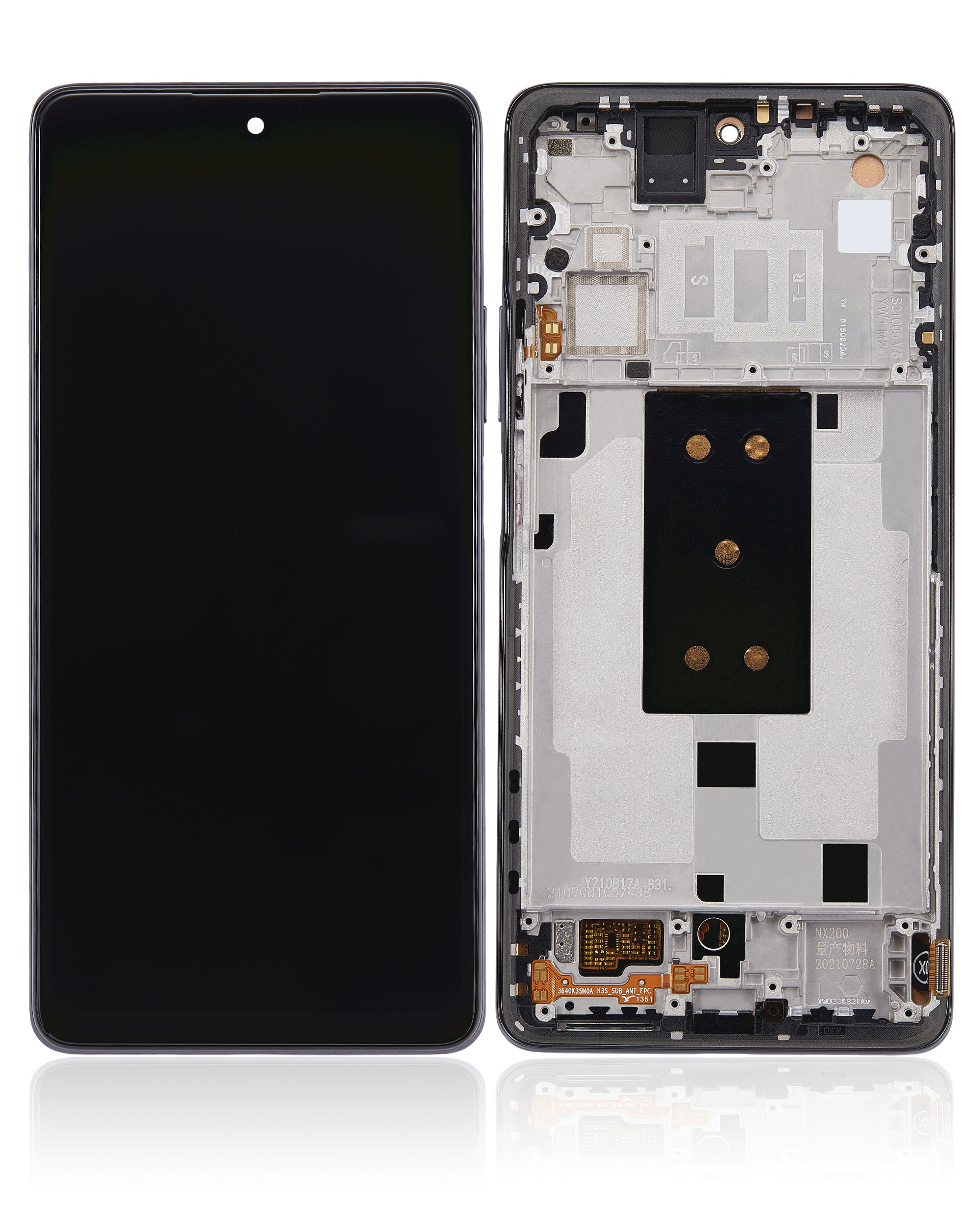 LCD Module with Frame for Xiaomi 11T Pro (Aftermarket: Incell) (Meteorite Gray)