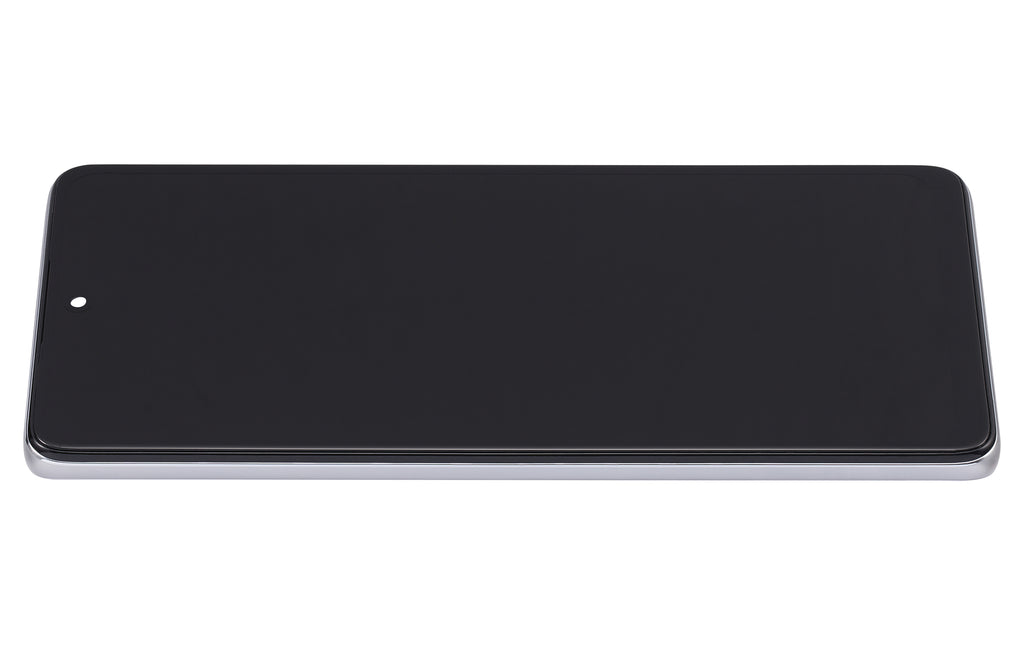 LCD Display with Frame for Xiaomi 11T (Aftermarket Incell) (Moonlight White)