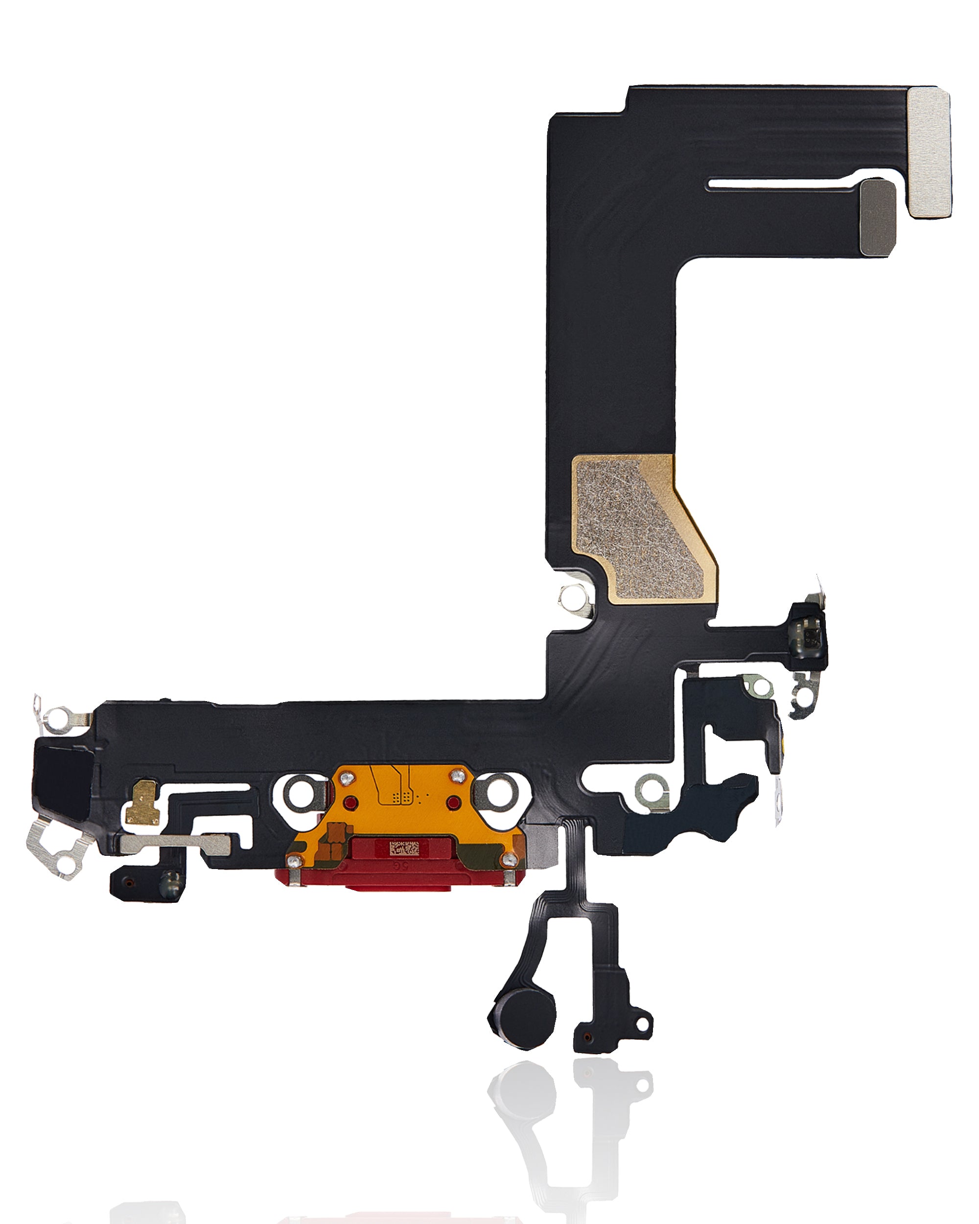 Ladebuchse-Flexkabel für iPhone 13 Mini (Aftermarket Plus) (Rot)