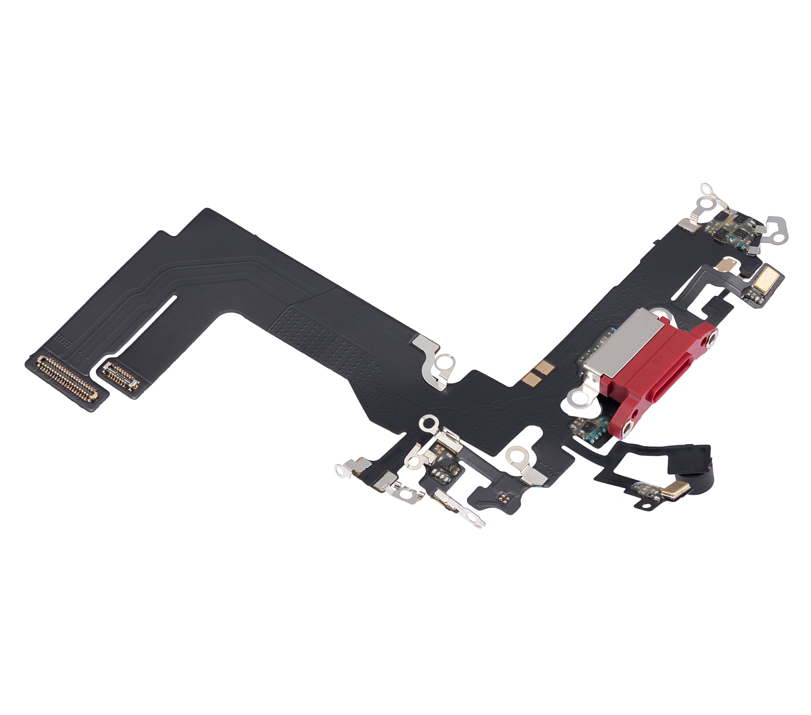 Ladebuchse-Flexkabel für iPhone 13 Mini (Aftermarket Plus) (Rot)